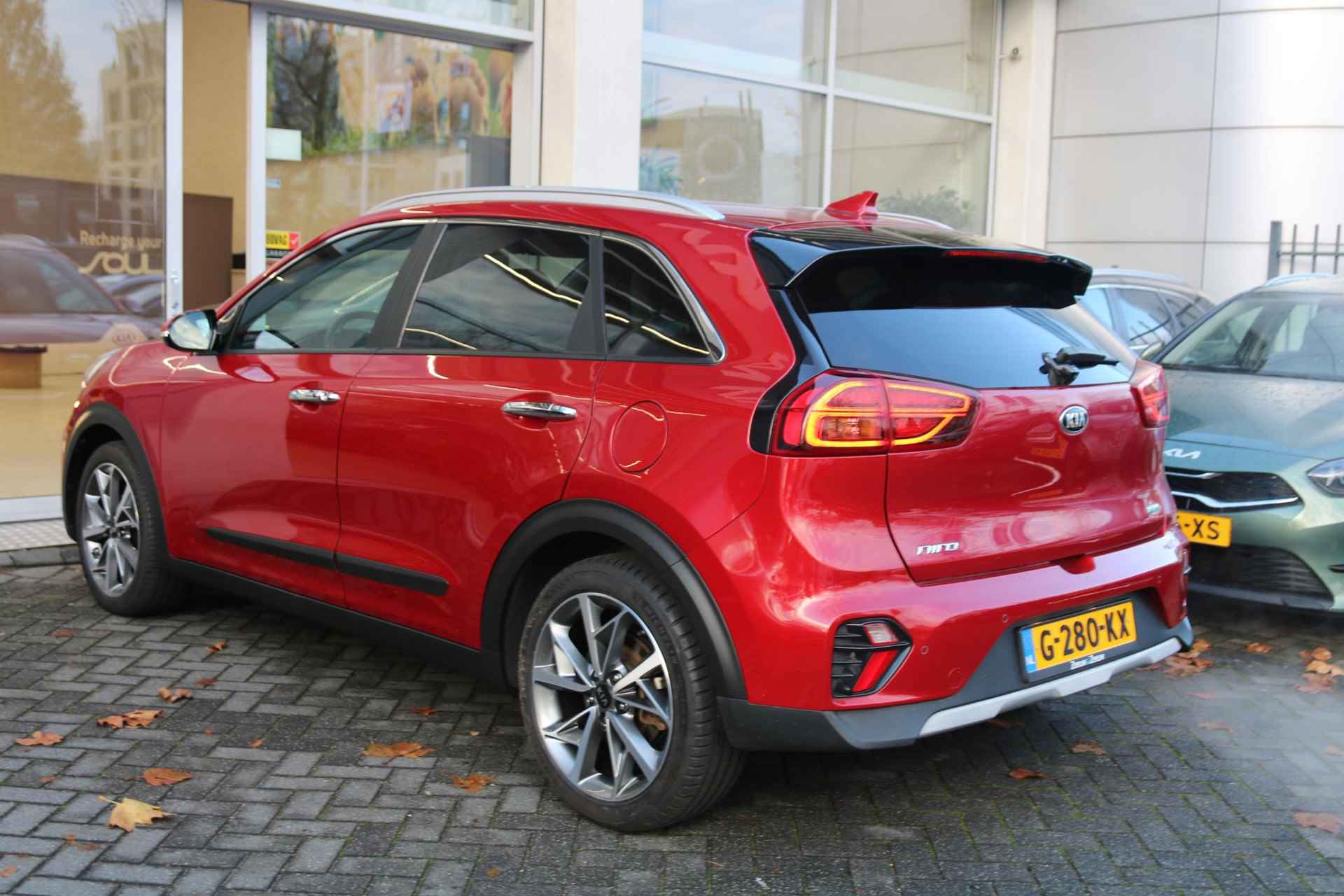 Kia Niro 1.6 GDi Hybrid DynamicPlusLine | Airco | Navi | Camera | LM Velgen | Stoelverwarming | Stuurverwarming | Privacy Glass | - 10/27