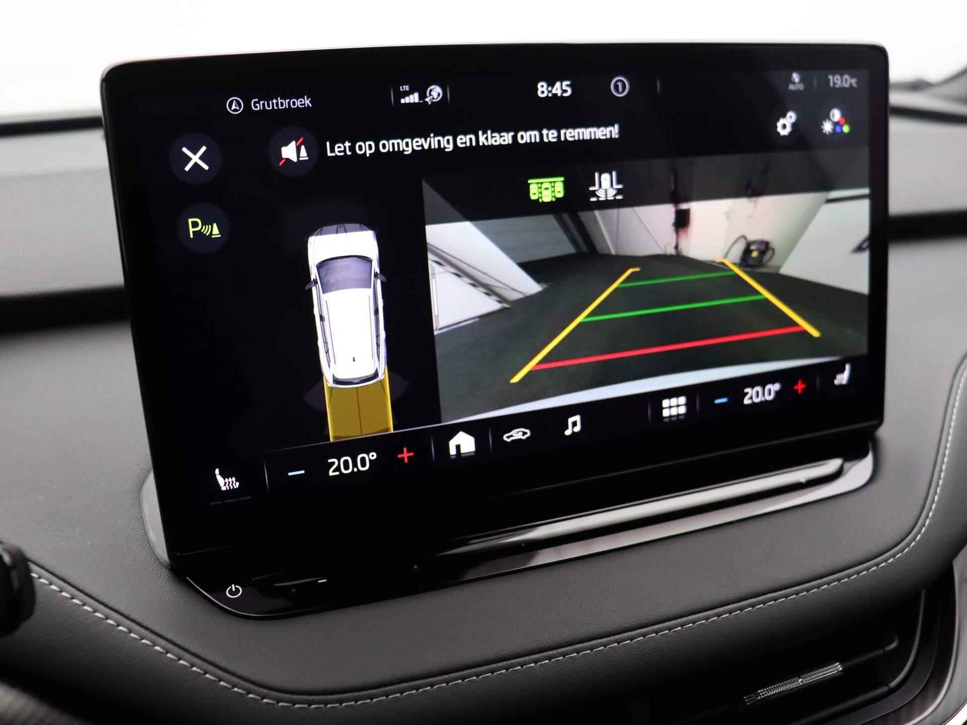 Škoda Enyaq iV 80 Sportline 204pk Automaat Achteruitrijcamera, Navigatie, Adaptive cruise control, LED matrix koplampen, Stuurwiel verwarmd, Airco, DAB, Parkeersensoren, Stoelverwarming - 28/59