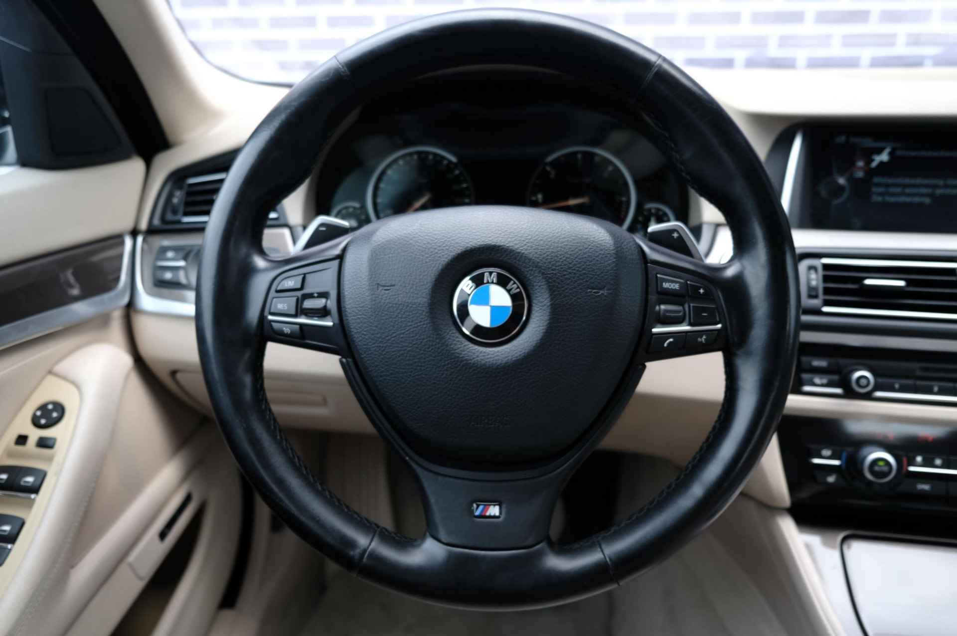 BMW 5-serie 530d High Executive | Sportstuur |  stoelverwarming | navigatie | cruise control | parkeersensor voor en achter - 20/36