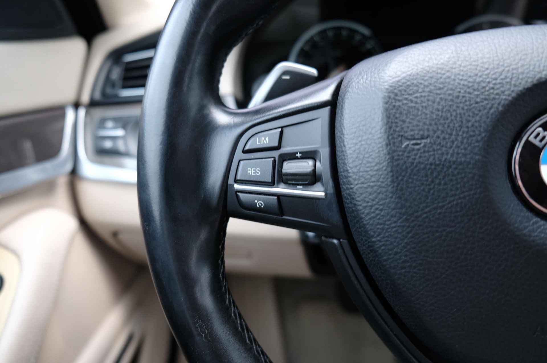 BMW 5-serie 530d High Executive | Sportstuur |  stoelverwarming | navigatie | cruise control | parkeersensor voor en achter - 21/36