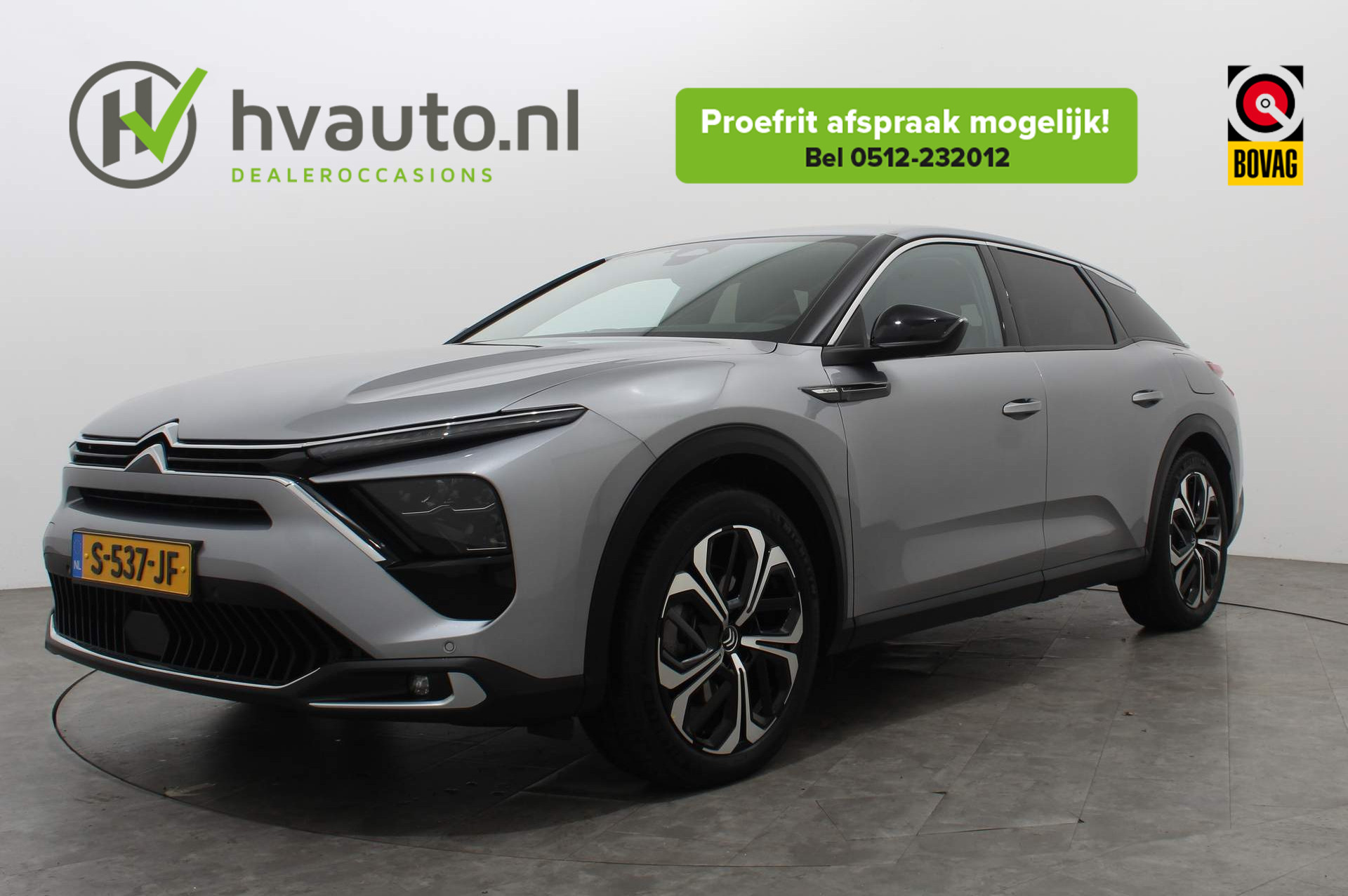 Citroën C5 X 1.6 PLUG-IN HYBRID BUSINESS PLUS EAT8 | Leer | Trekhaak | HUD