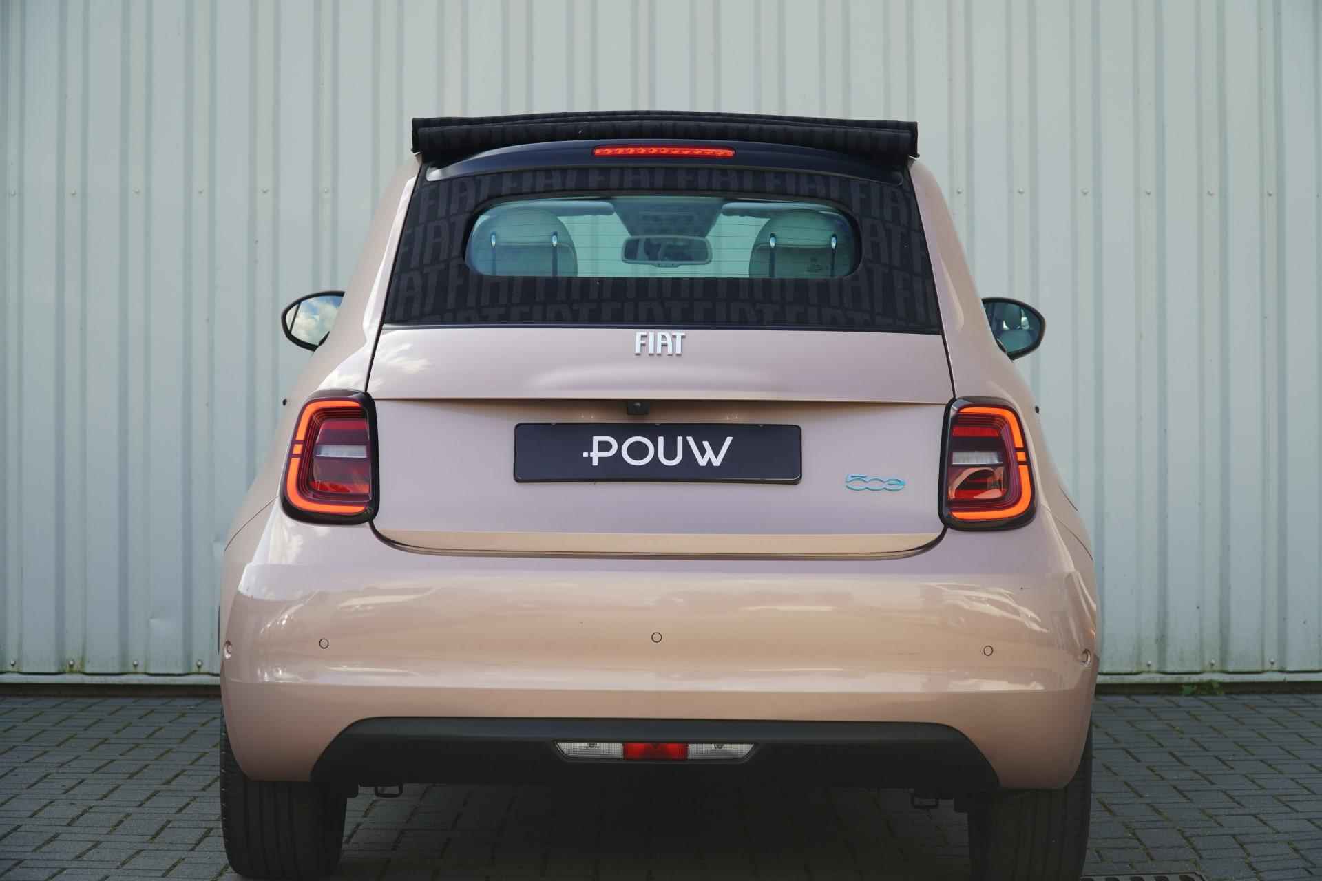 Fiat 500 C 118pk La Prima 42 kWh | Camera | Stoelverwarming | 17" Velgen - 10/45