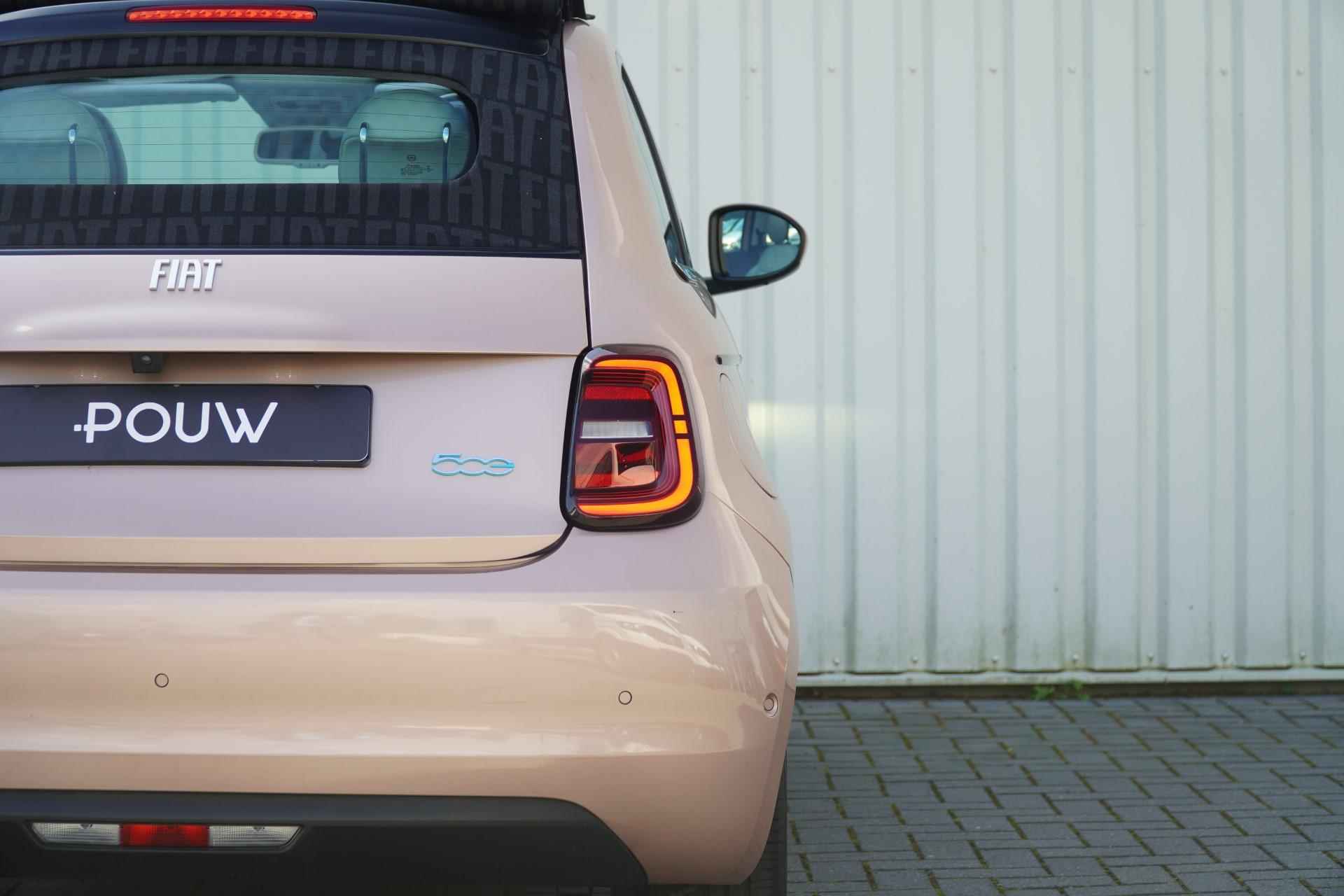 Fiat 500 C 118pk La Prima 42 kWh | Camera | Stoelverwarming | 17" Velgen - 11/45