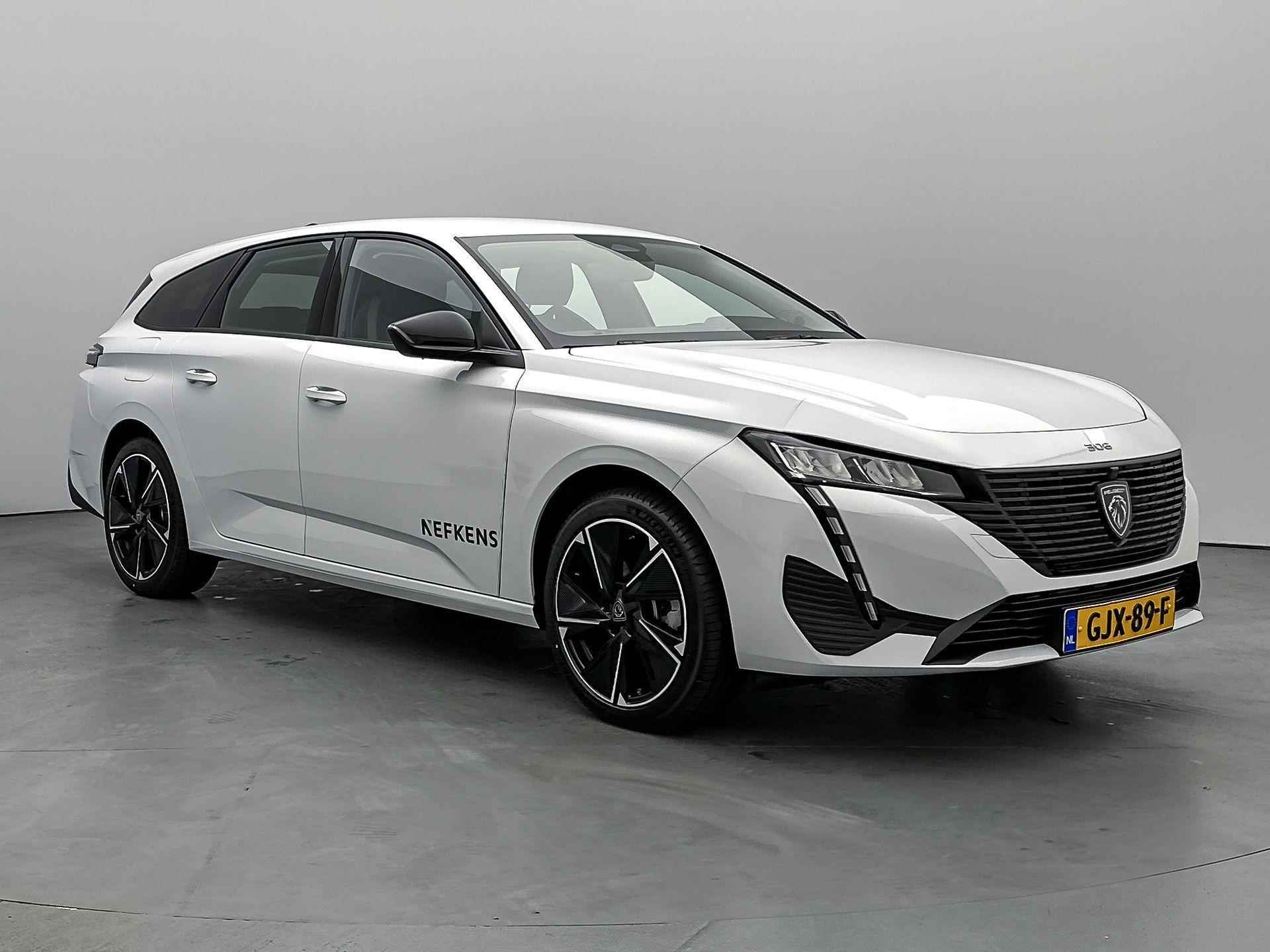 Peugeot e-308 SW Style 54 kWh 156pk Automaat | 18" inch lm velgen | Adaptieve Cruise control | Dodehoek detectie | Navigatie | Apple Carplay / Android auto | Warmtepomp - 3/33