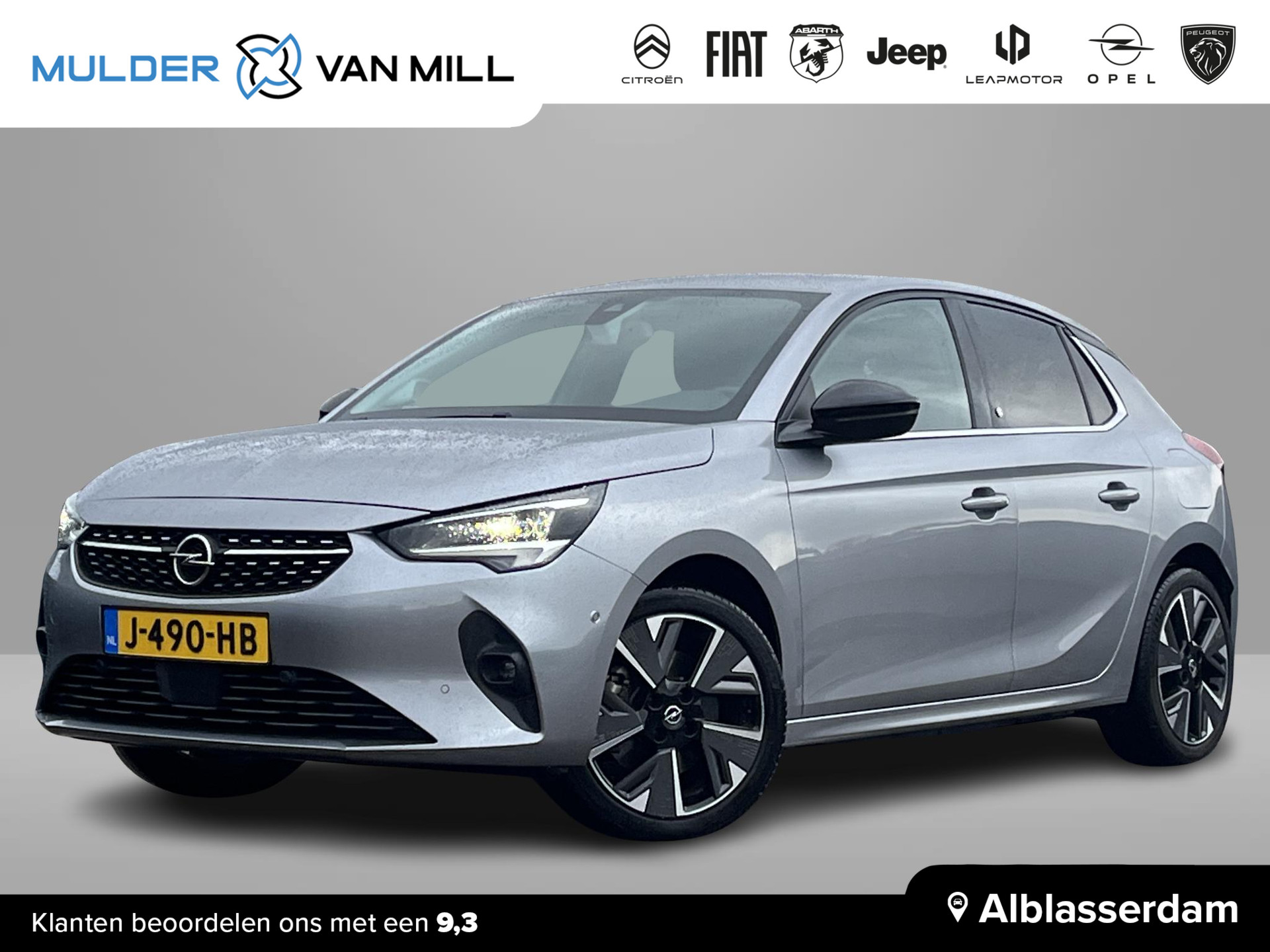 Opel Corsa-e Elegance EV 3-FASEN 50kWh 136pk |+2.000 EURO SUBSIDIE|CAMERA+SENSOREN|PREMIUM PACK|APPLE CARPLAY & ANDROID AUTO|11 kW BOORDLADER|ACHTERUITRIJCAMERA|