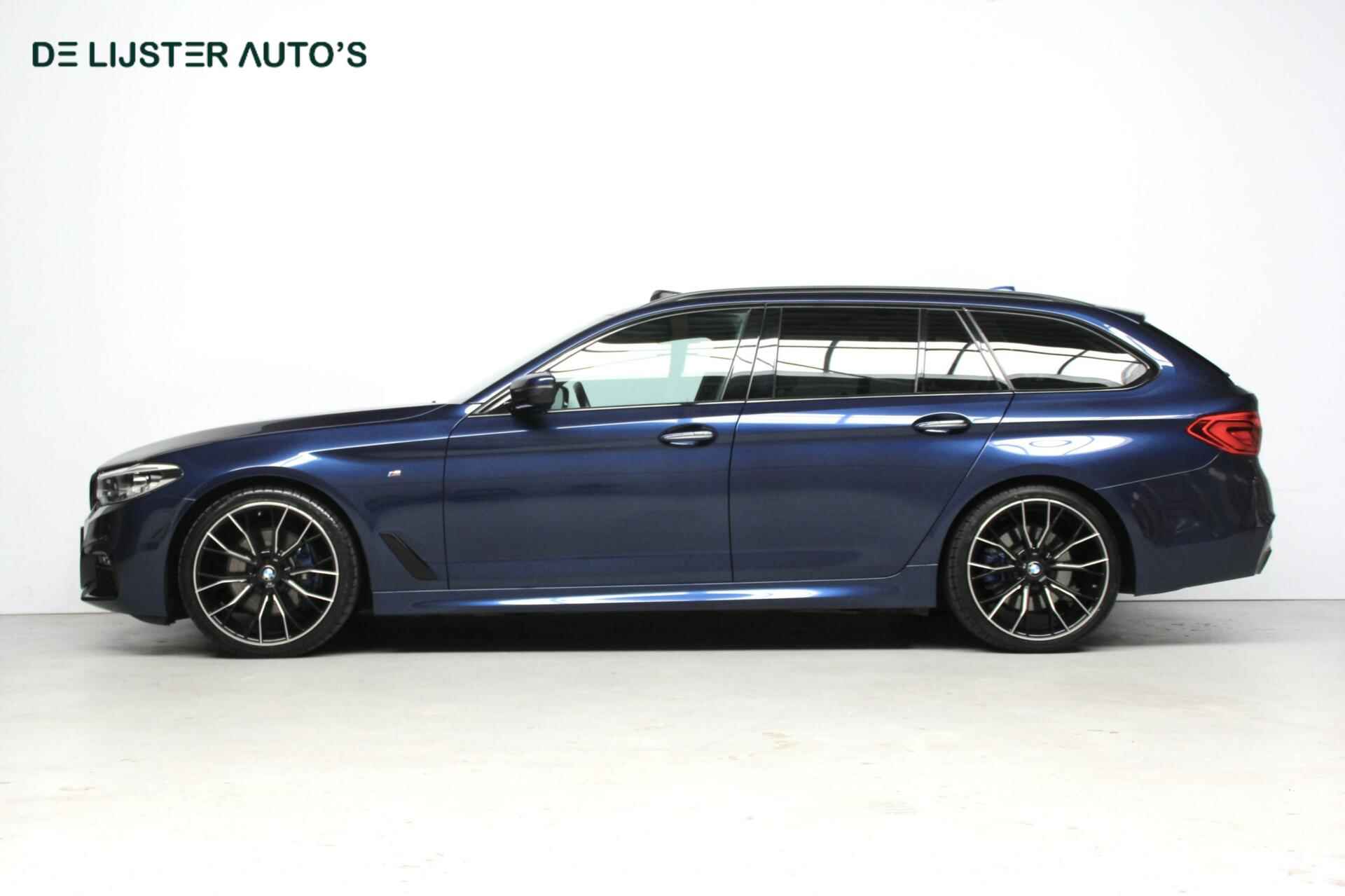 BMW 5-serie Touring 530i M pakket M Sport Automaat 252 PK |PANORAMADAK, CARPLAY, CRUISE, HEAD UP, LUCHTVERING, CAMERA, LED, 20 INCH| - 2/24