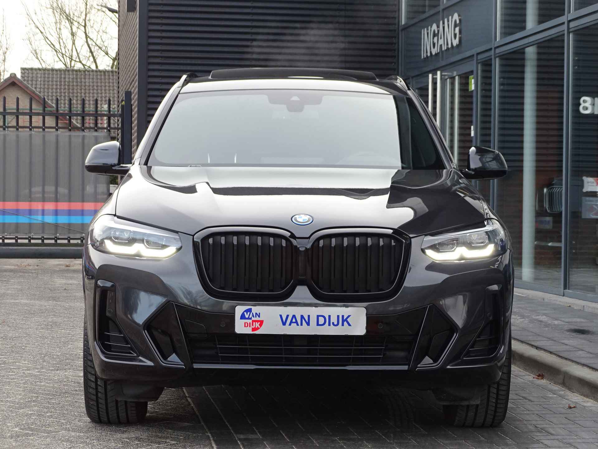 BMW X3 xDrive30e High Exe M Sport Pro. Pano.Dak Elek.stoelen Leder Head-up Harman/Kardon Driv. Ass. Cockpit.Pro. 19"LM Velgen - 3/53