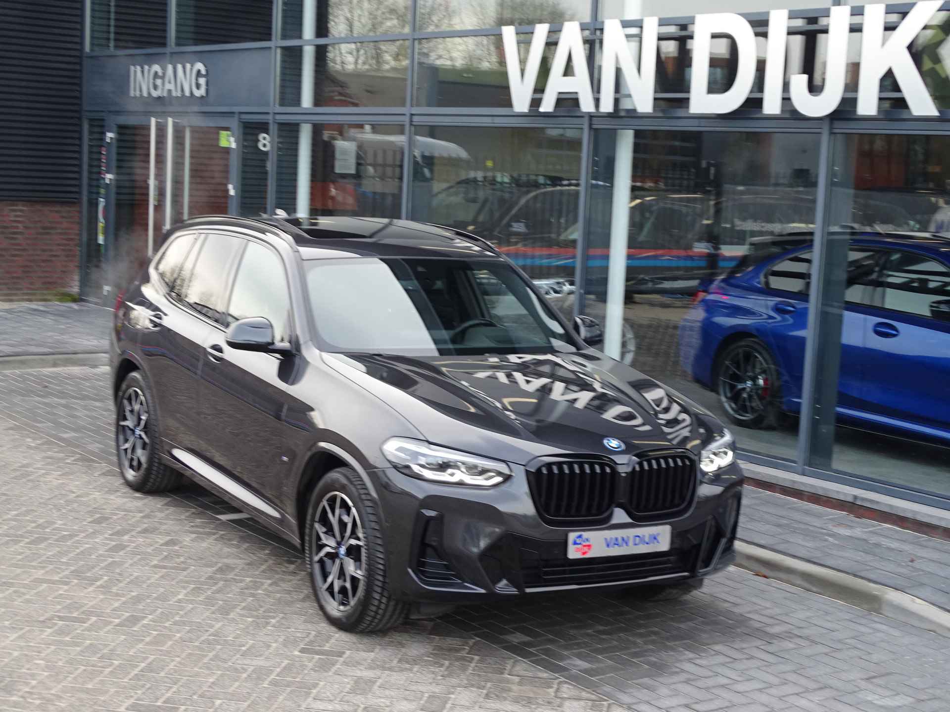 BMW X3 xDrive30e High Exe M Sport Pro. Pano.Dak Elek.stoelen Leder Head-up Harman/Kardon Driv. Ass. Cockpit.Pro. 19"LM Velgen - 47/53