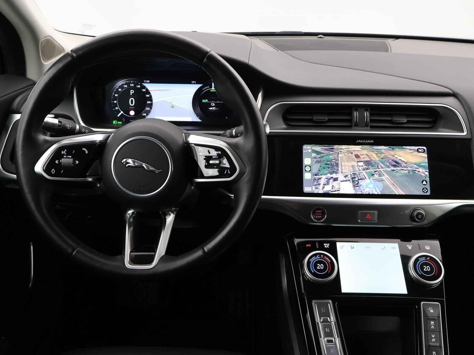 Jaguar I-PACE EV400 SE *INCL BTW* + MERIDIAN / STUURVERW. / LEDER / APPLE CARPLAY / 360 CAMERA - 4/69