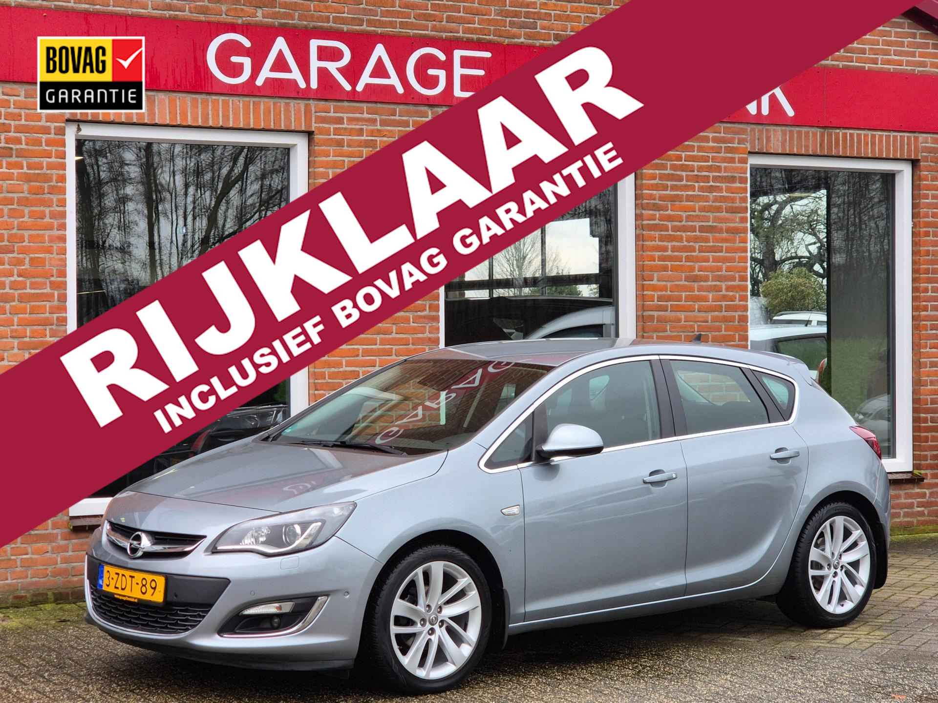 Opel Astra 1.4 Turbo Sport + 120PK 5drs clima, cruise, navi, pdc, trekhaak, agr, xenon RIJKLAAR