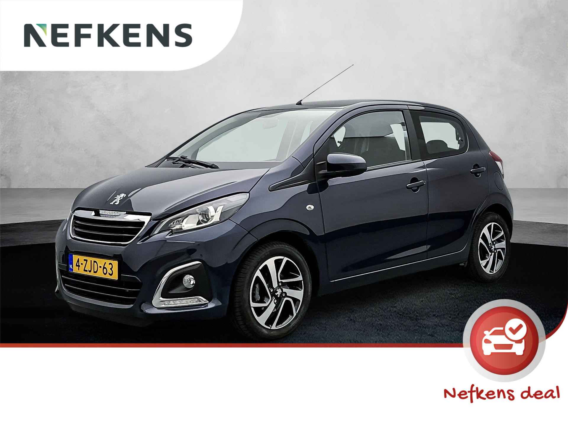 Peugeot 108 Allure 82 pk | Climate Control | Bluetooth | LED Dagrijverlichting | Lederen Stuurwiel en Versnellingspook | Mistlampen Voor | Radio-CD/MP3 speler | Buitenspiegels Elektrisch Verstel -en Verwarmbaar | 15" Lichtmetalen Velgen |