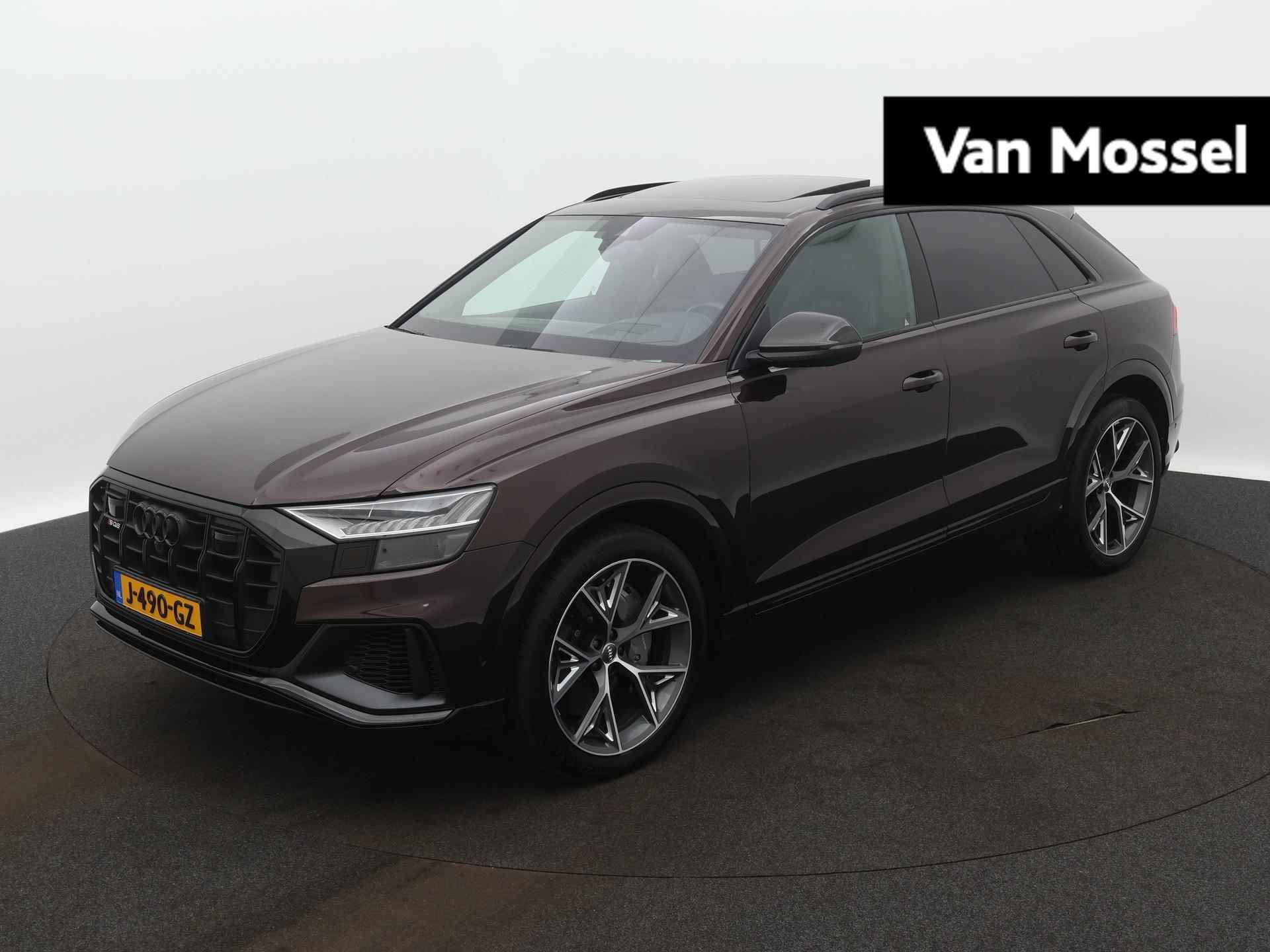 Audi Q8 4.0 TDI SQ8 quattro 435 PK | Automaat | Panoramadak | Navigatie | Virtual cockpit | LED Matrix | Head-up display | Vierwielbesturing | Leder Valcona | Massage stoelen | 360 Camera | Memory seats | Luchtvering |