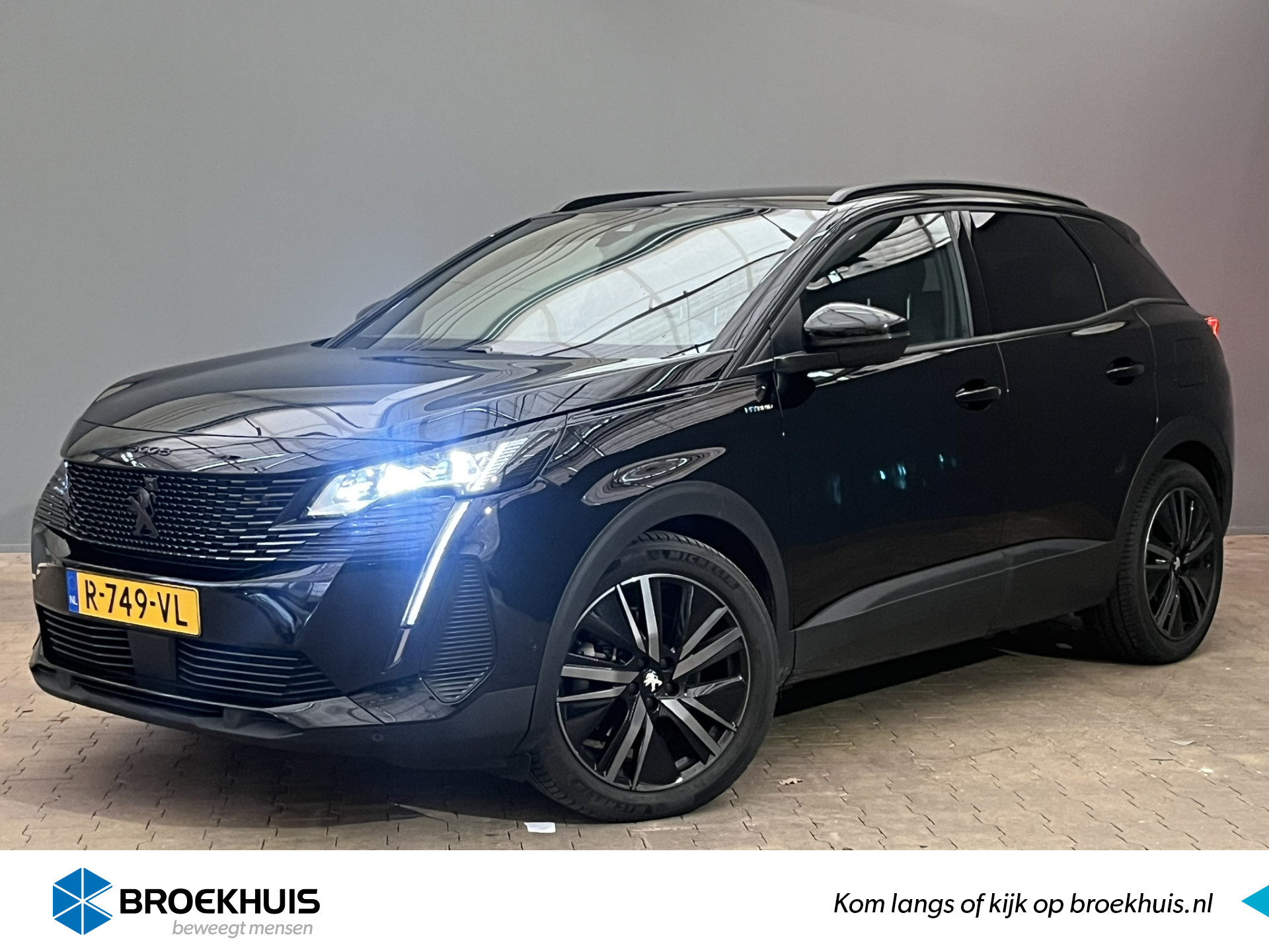 Peugeot 3008 1.6 HYbrid 225PK GT Pack Business | Elek. Stoel | massage | Elek. Achterklep | Camera | FOCAL | Adaptieve Cruise | Clima | Apple/Android Carplay | Keyless Entry | Virtueel Dashboard | Focal Audio