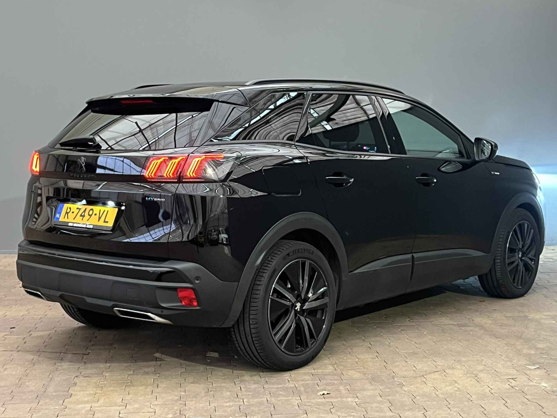 Peugeot 3008 1.6 HYbrid 225PK GT Pack Business | Elek. Stoel | massage | Elek. Achterklep | Camera | FOCAL | Adaptieve Cruise | Clima | Apple/Android Carplay | Keyless Entry | Virtueel Dashboard | Focal Audio - 3/38