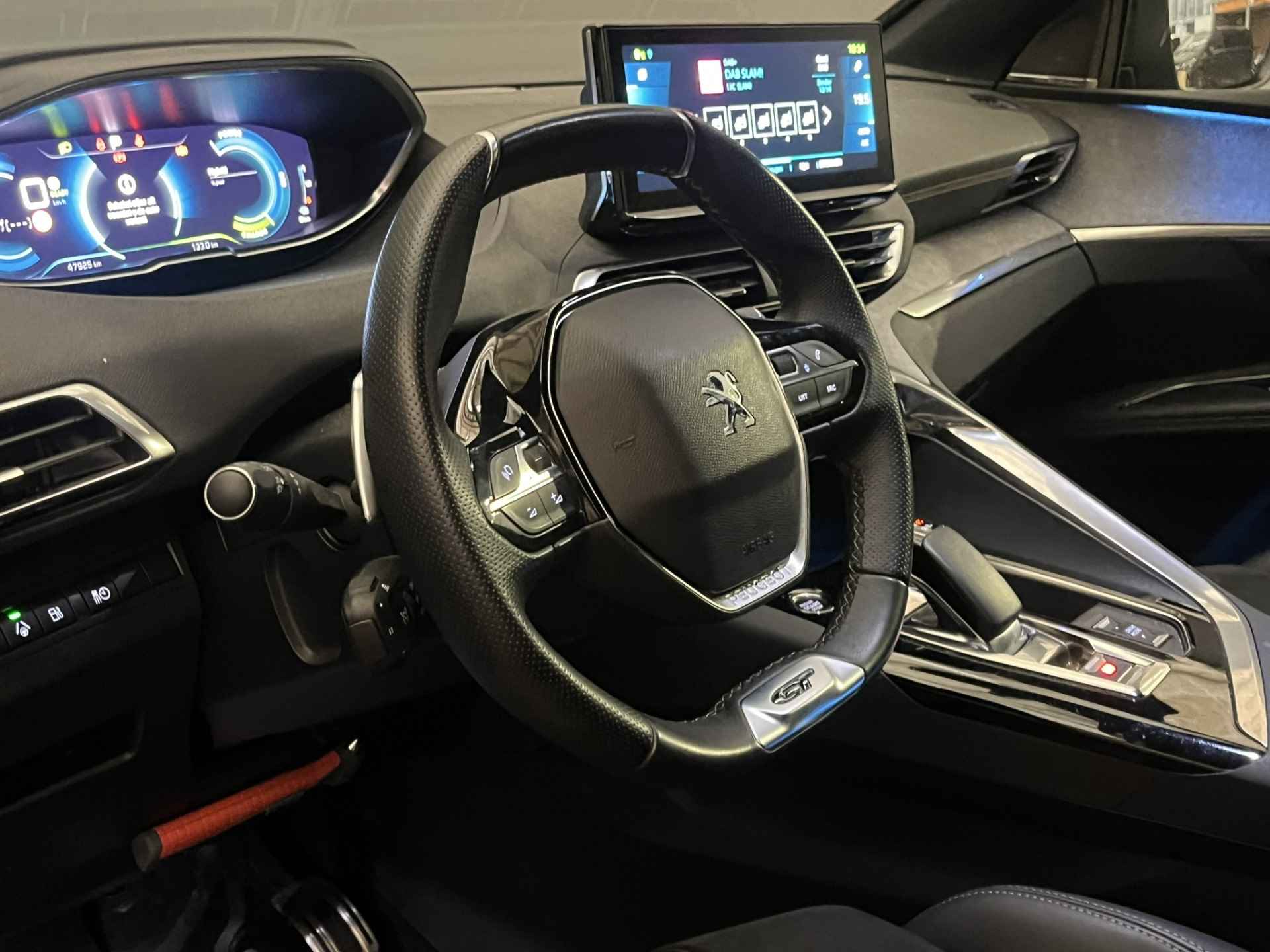 Peugeot 3008 1.6 HYbrid 225PK GT Pack Business | Elek. Stoel | massage | Elek. Achterklep | Camera | FOCAL | Adaptieve Cruise | Clima | Apple/Android Carplay | Keyless Entry | Virtueel Dashboard | Focal Audio - 21/38