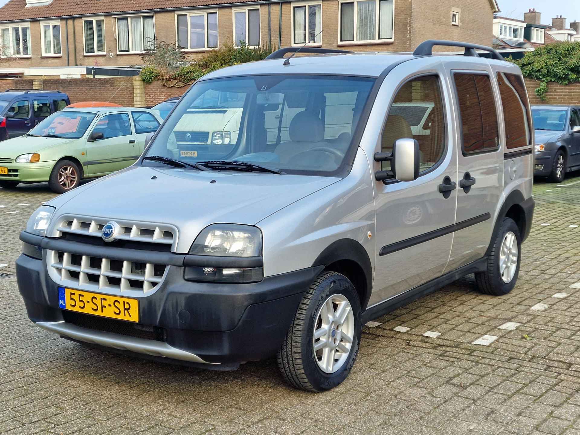 Fiat Doblò 1.6-16V Carioca Rolstoelvervoer-Airco-Nette auto Parkeersensoren achterzijde - 17/36