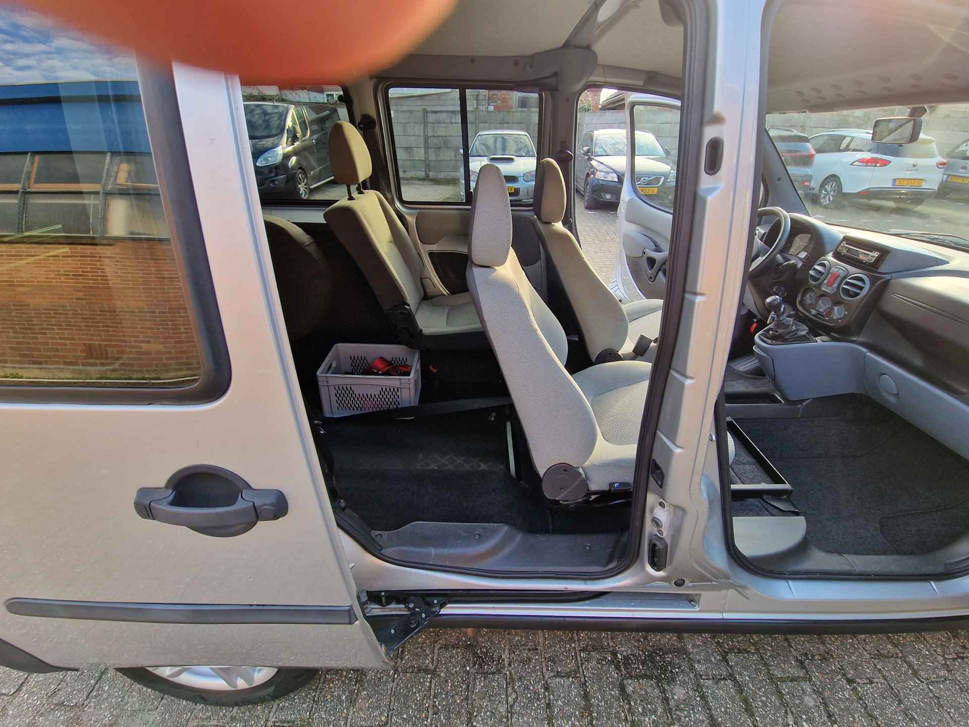 Fiat Doblò 1.6-16V Carioca Rolstoelvervoer-Airco-Nette auto Parkeersensoren achterzijde - 22/36