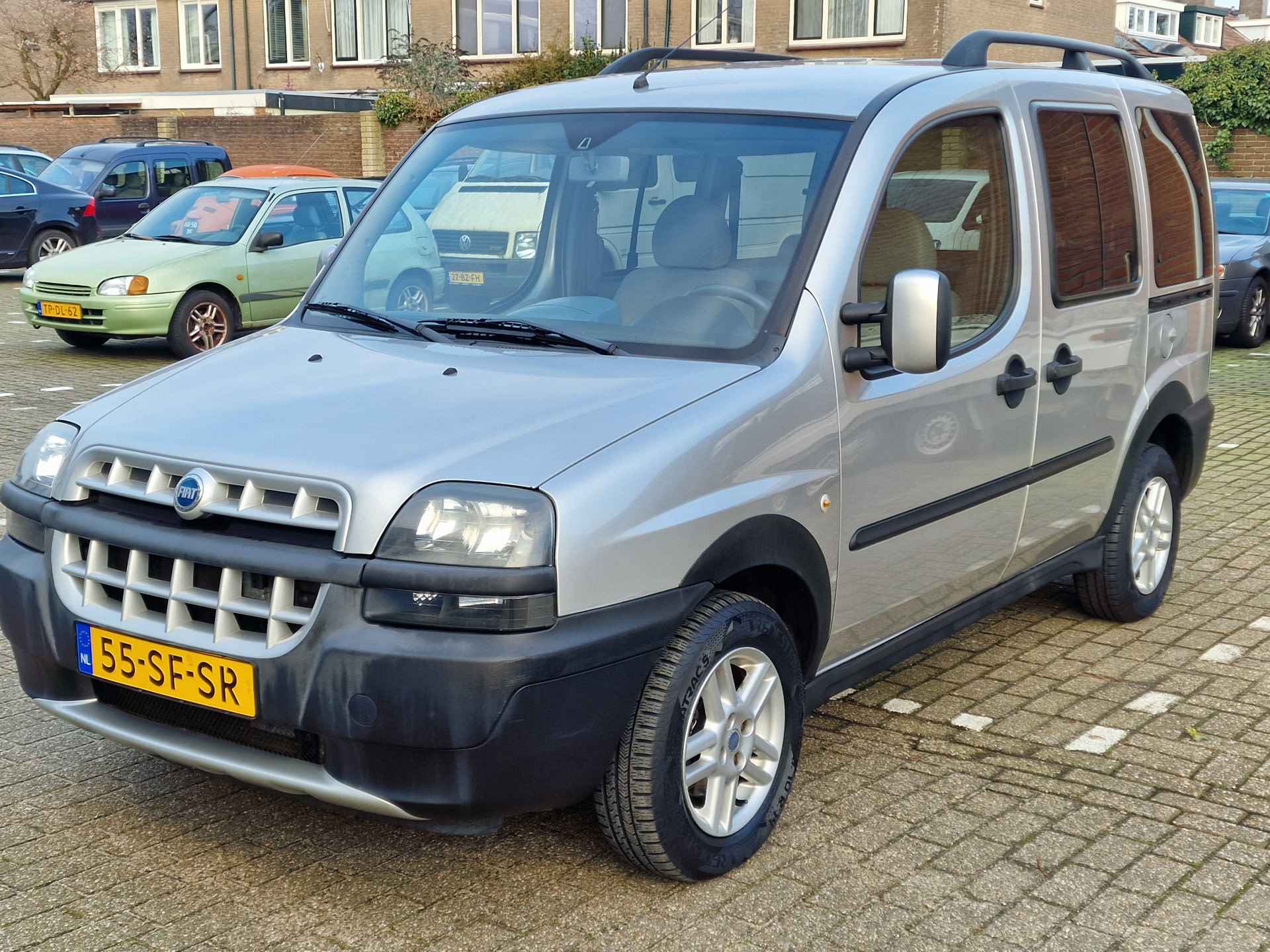 Fiat Doblò 1.6-16V Carioca Rolstoelvervoer-Airco-Nette auto Parkeersensoren achterzijde - 23/36