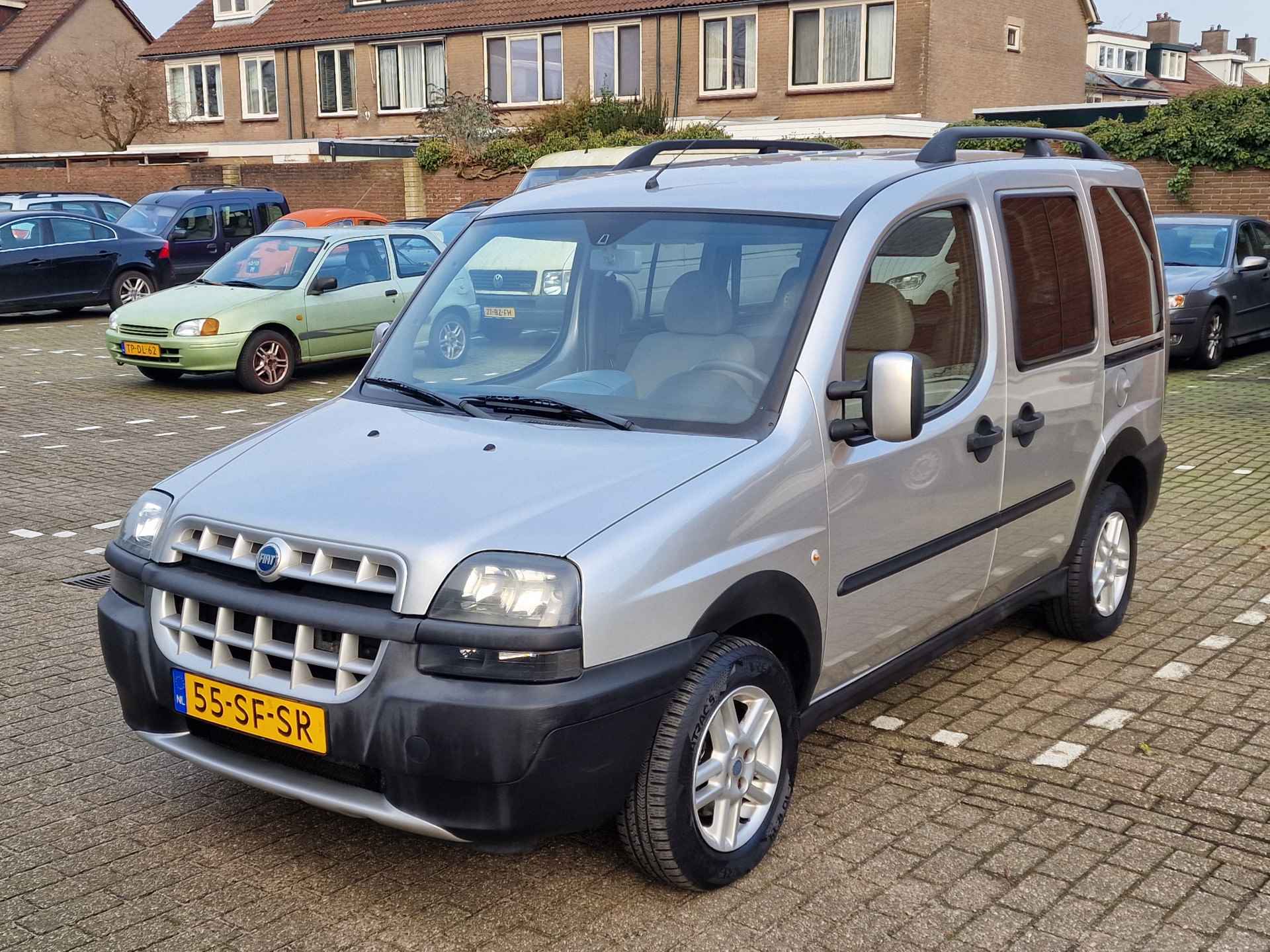 Fiat Doblò 1.6-16V Carioca Rolstoelvervoer-Airco-Nette auto Parkeersensoren achterzijde - 24/36