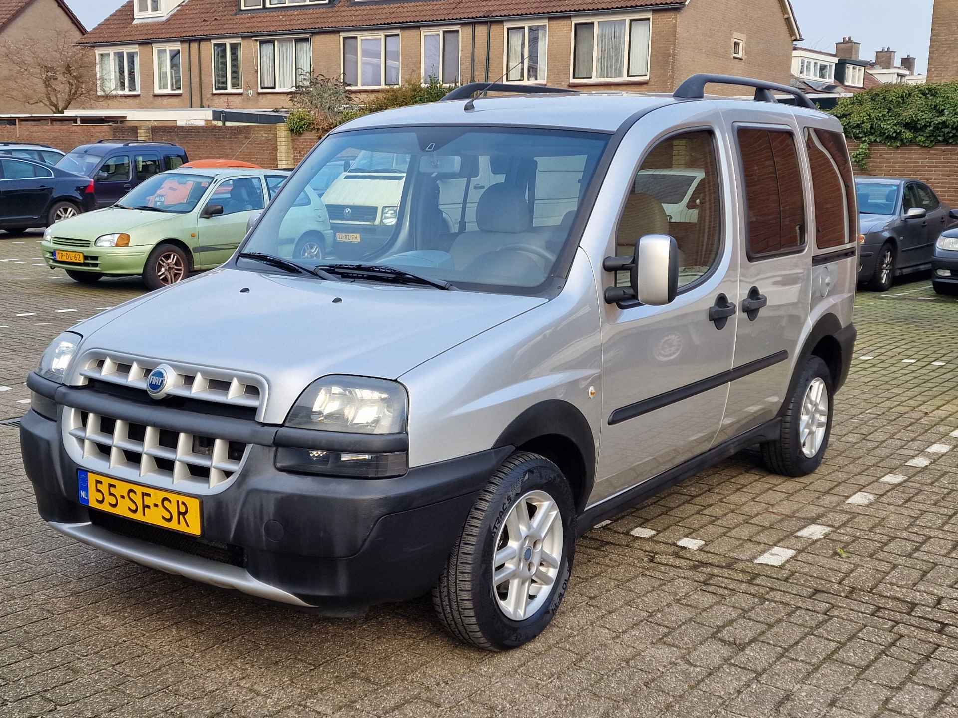 Fiat Doblò 1.6-16V Carioca Rolstoelvervoer-Airco-Nette auto Parkeersensoren achterzijde - 25/36