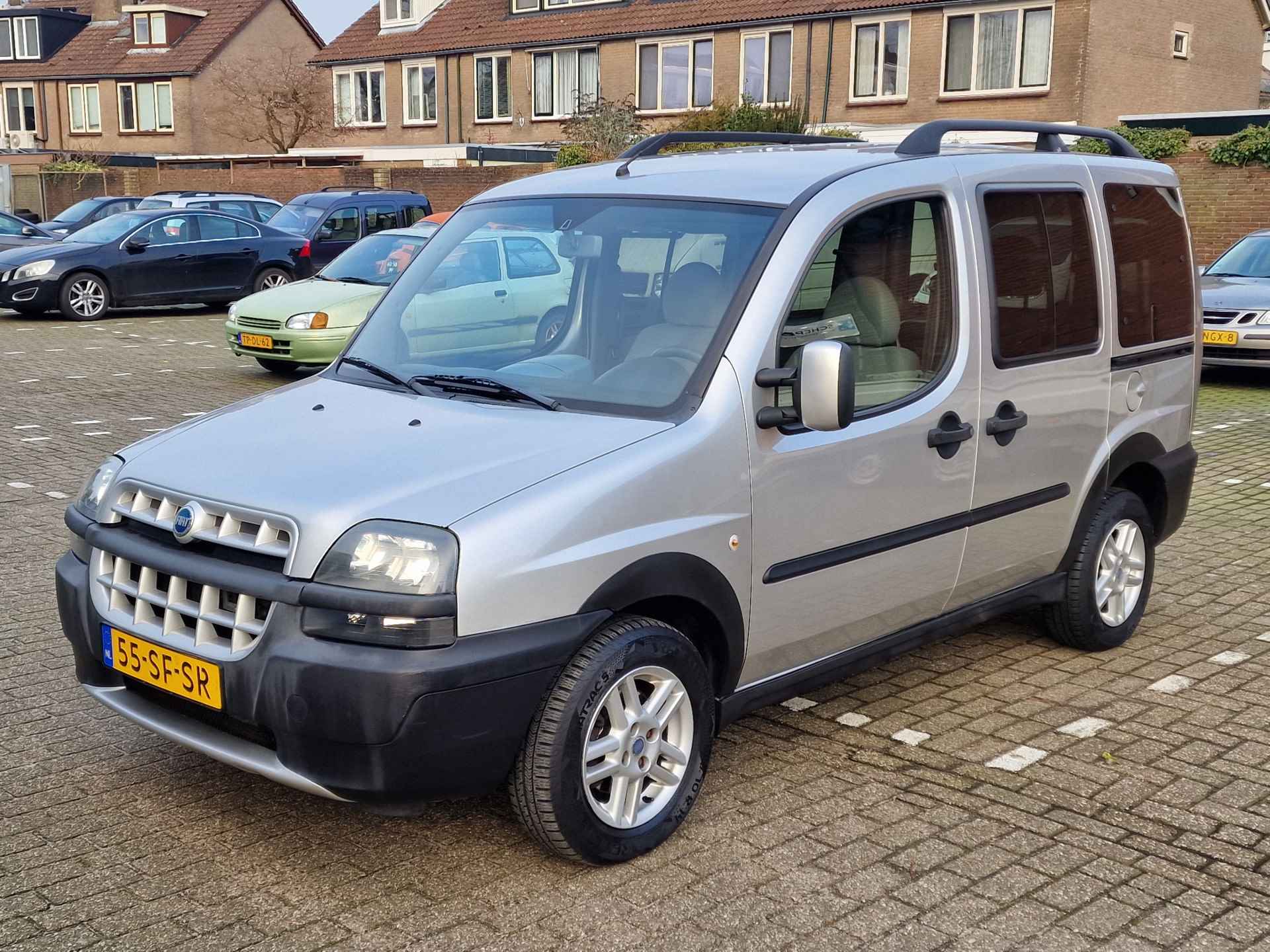 Fiat Doblò 1.6-16V Carioca Rolstoelvervoer-Airco-Nette auto Parkeersensoren achterzijde - 26/36