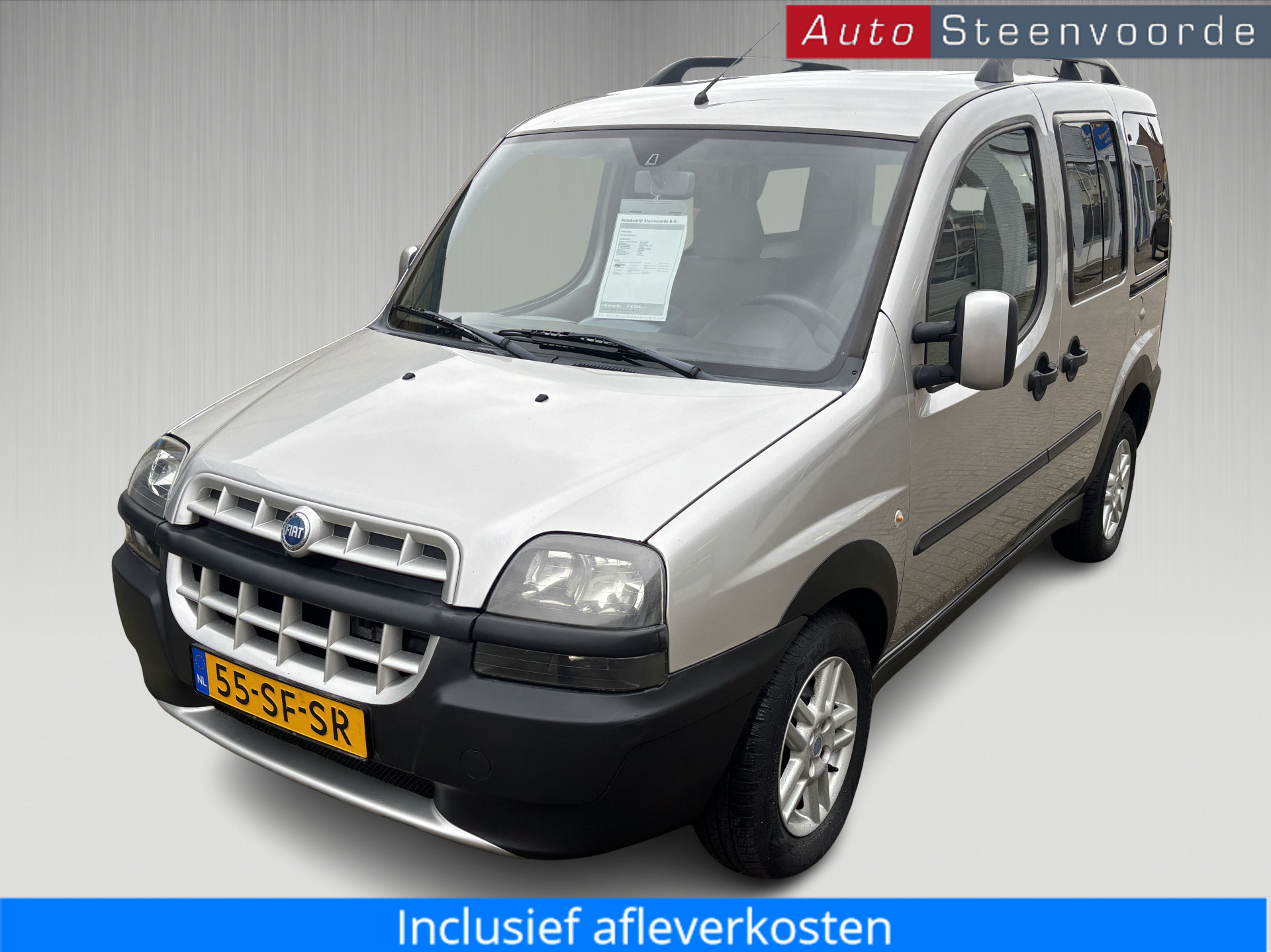 Fiat Doblò 1.6-16V Carioca Rolstoelvervoer-Airco-Nette auto- Parkeersensoren achterzijde