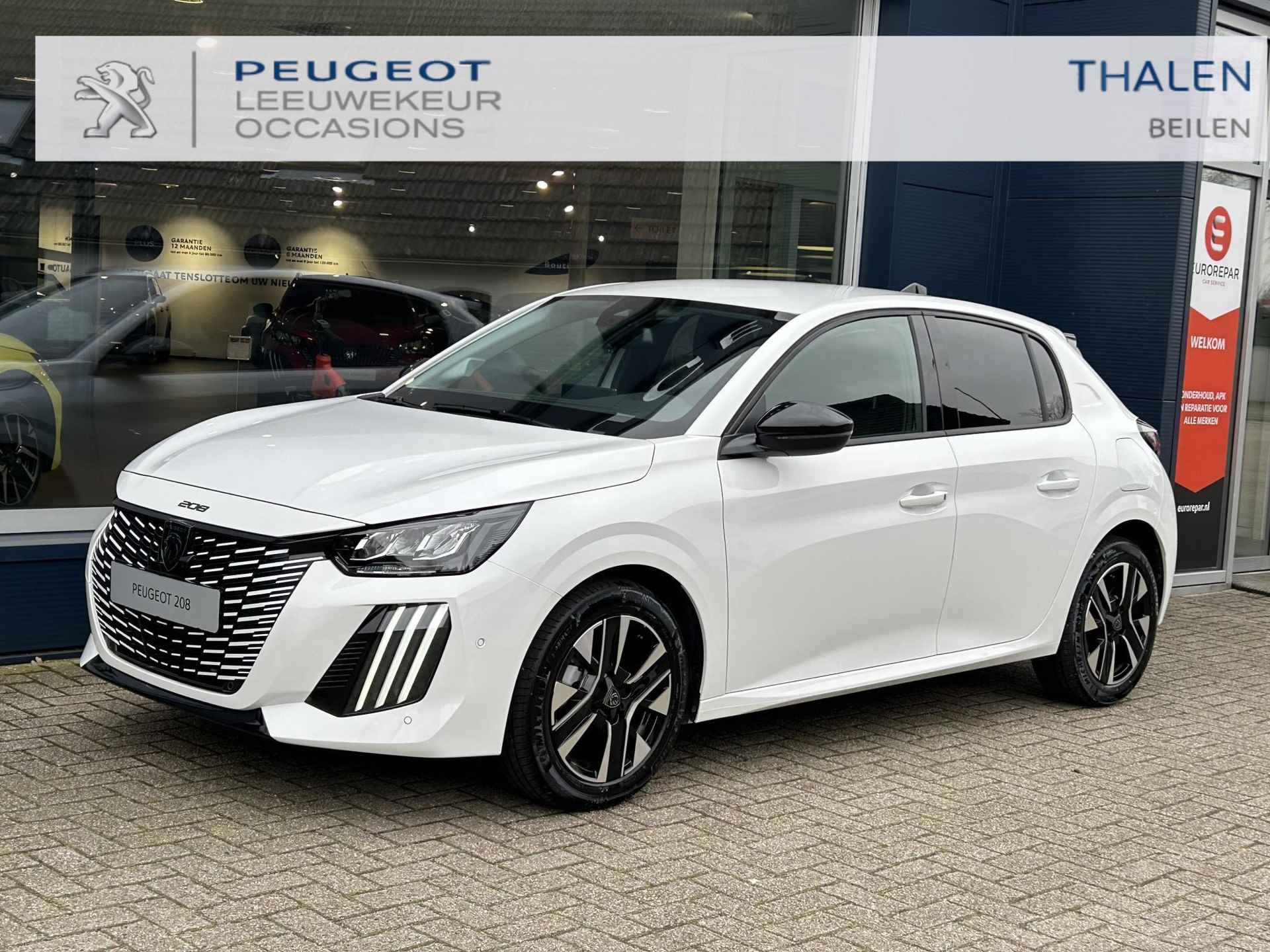 Peugeot 208 1.2 Turbo 100 PK Allure | € 5000 DEMO Voordeel | Navigatie | 360 Graden Camera | Cruise Control | LED Verlichting | Stoelverwarming | Climate Control | Dode Hoek Detectie | Voor + Achter Parkeersensoren | Facelift Model 208 | - 1/52