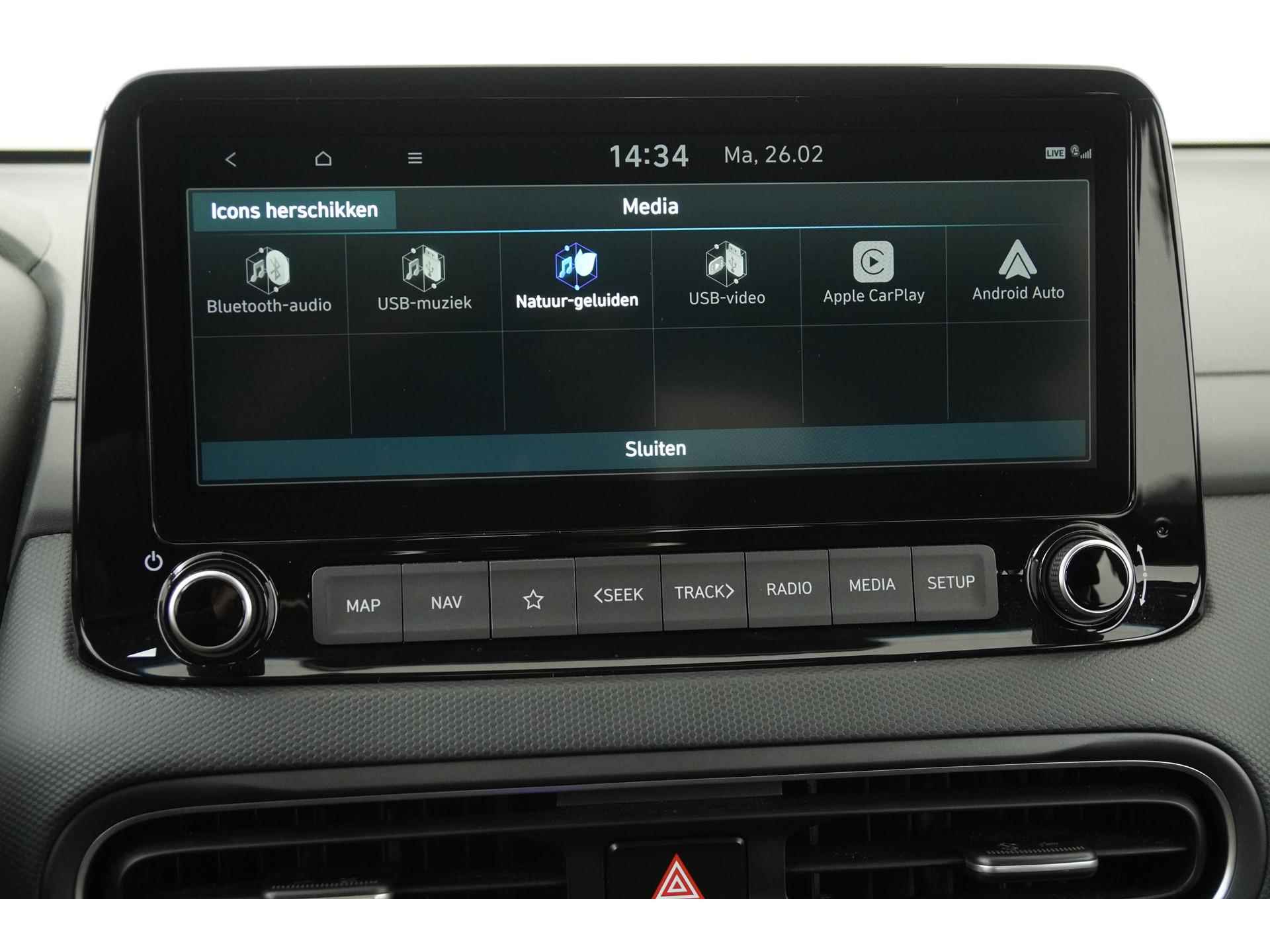 Hyundai KONA 1.6 GDI HEV Comfort Facelift | Camera | Carplay | Krell HiFi | Winter pakket |  Zondag Open! - 19/41