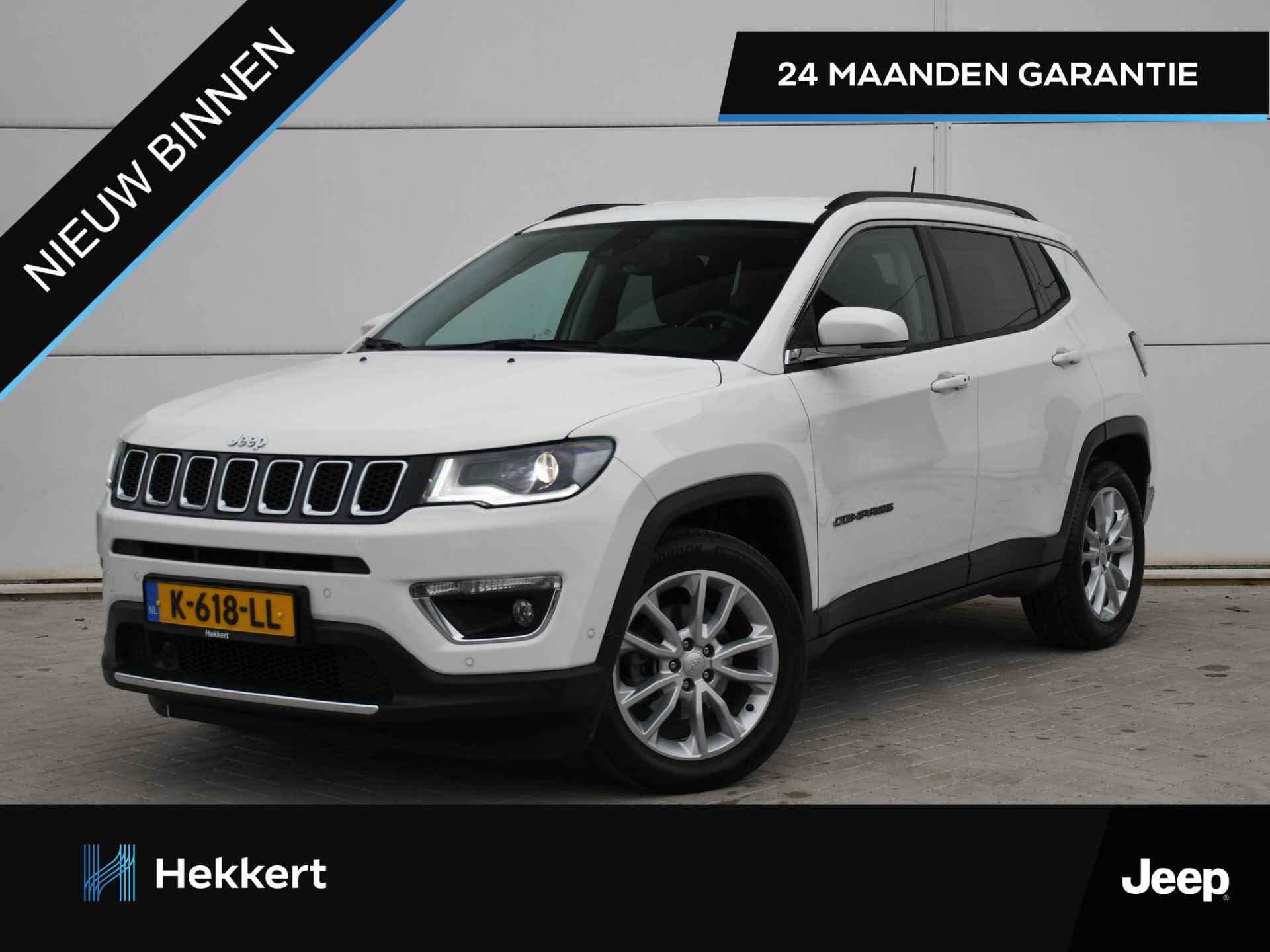 Jeep Compass Limited 1.3T 130pk NAVI | CRUISE | CLIMA | KEYLESS ENTRY | LANE DEPARTURE WARNING | CAMERA