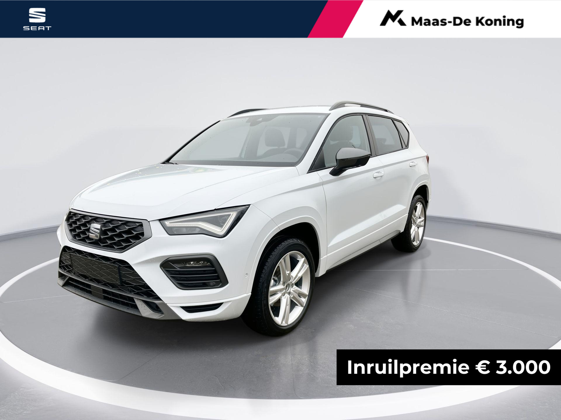 SEAT Ateca FR Business Intense 1.5 110 kW / 150 pk TSI DSG-7 | SAFE & Driving Pack XL | 3000,- Euro inruilbonus!!