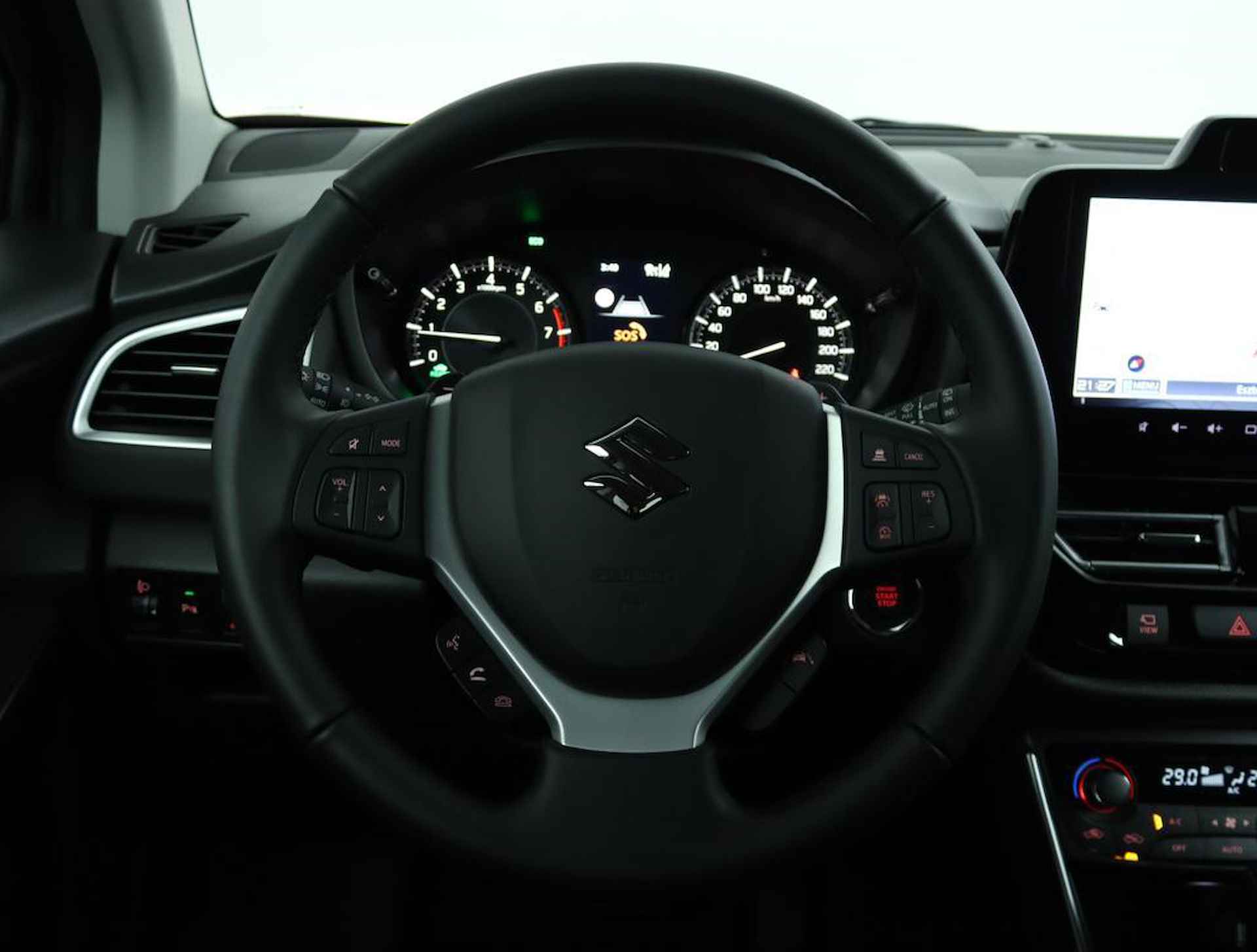 Suzuki S-Cross 1.5 Hybrid Style | Climate control | Cruise control adaptive | Navigatie | 360 gr. camera | PDC | Apple car play, Android auto | - 50/54