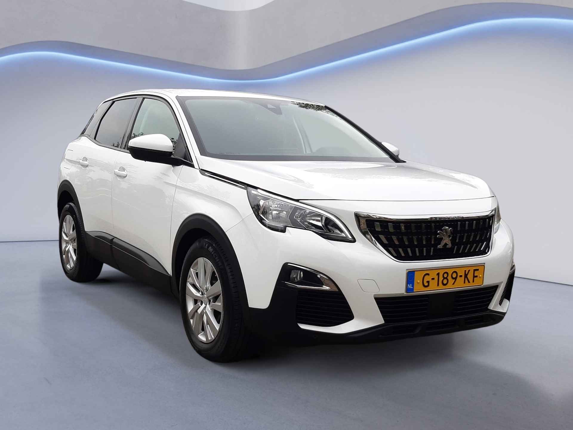 Peugeot 3008 1.2 PureTech Blue Lease Executive (131 PK) 1e-Eig, Keurig-Onderh, 12-Mnd-BOVAG, NL-Auto, Afnmb.-Trekhaak, Cruisecontrol, Navigatie, Achteruitrijcamera, Bluetooth, Parkeersensoren, Lm-Velgen-17Inch, Privacy-Glas - 13/32