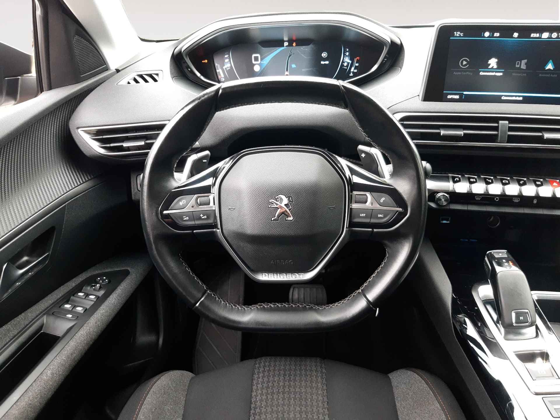 Peugeot 3008 1.2 PureTech Blue Lease Executive (131 PK) 1e-Eig, Keurig-Onderh, 12-Mnd-BOVAG, NL-Auto, Afnmb.-Trekhaak, Cruisecontrol, Navigatie, Achteruitrijcamera, Bluetooth, Parkeersensoren, Lm-Velgen-17Inch, Privacy-Glas - 18/32