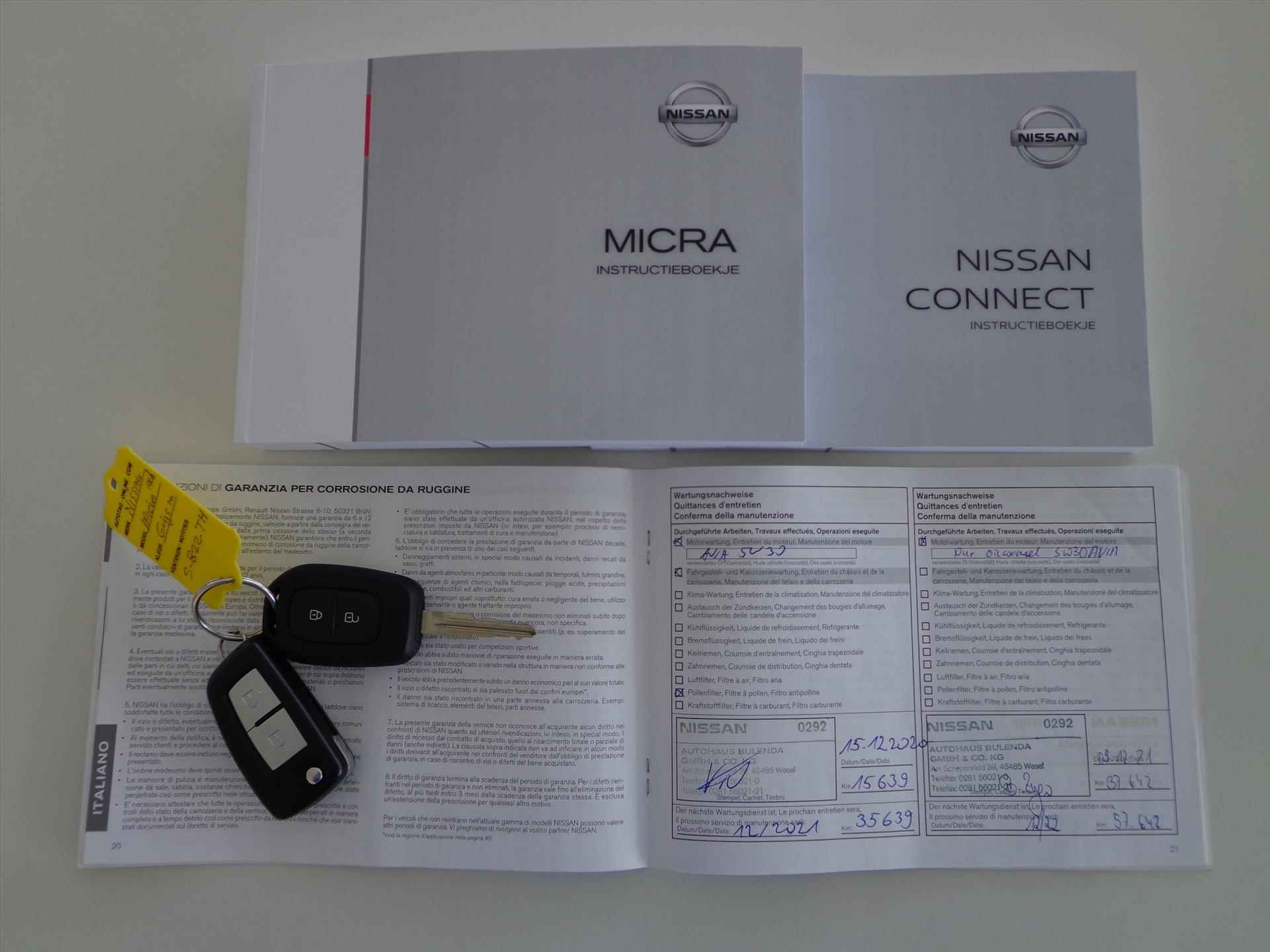 NISSAN Micra 1.0 IG-T 100pk CVT Automaat Acenta | Zeer luxe en Nette auto! - 25/30