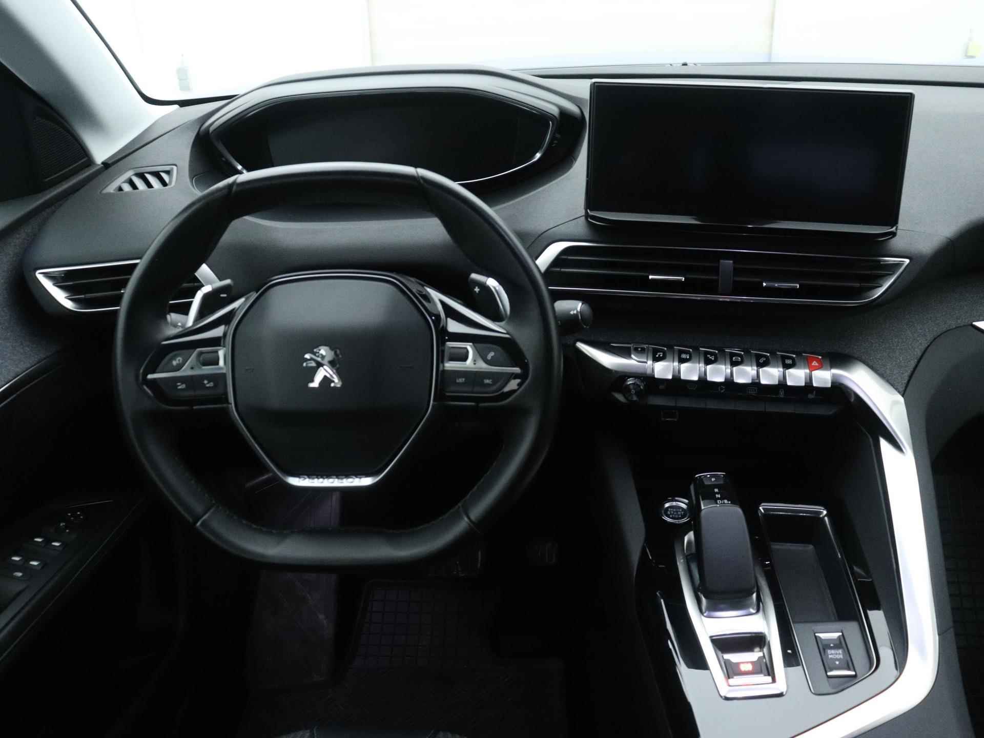 Peugeot 3008 SUV Allure 1.6 Plug-in Hybrid 225pk Automaat | Navigatie | Achteruitrijcamera | Handsfree achterklep | Dodehoeksensor | Climate Control | Stoelverwarming | Keyless | Parkeersensoren v+a | Cruise Control | Led koplampen | Apple Carplay | Bluetooth | DAB+ radio | Donker getint glas | 18" lichtmetalen velgen | - 13/36