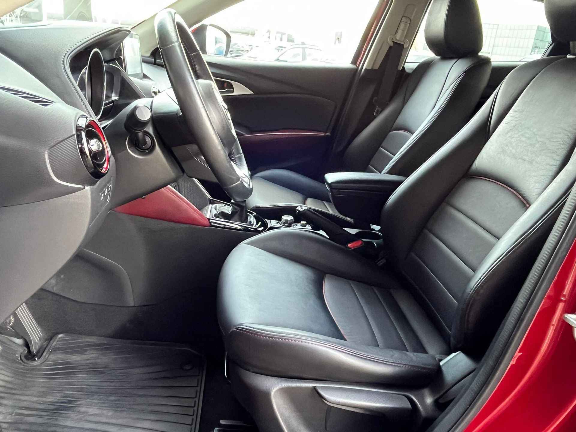 Mazda CX-3 2.0 SkyActiv-G 120 GT-M | Rijklaarprijs! | Navigatie | Cruise Control | Stof Leder | Stoel & Stuur-verwarming | Inclusief 36 mnd Garantie! | - 4/28