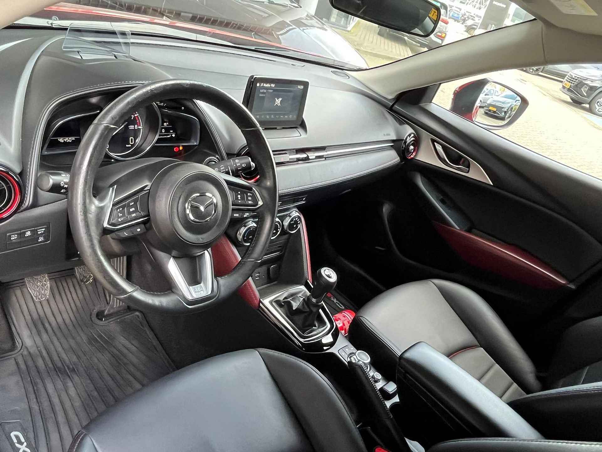 Mazda CX-3 2.0 SkyActiv-G 120 GT-M | Rijklaarprijs! | Navigatie | Cruise Control | Stof Leder | Stoel & Stuur-verwarming | Inclusief 36 mnd Garantie! | - 7/28