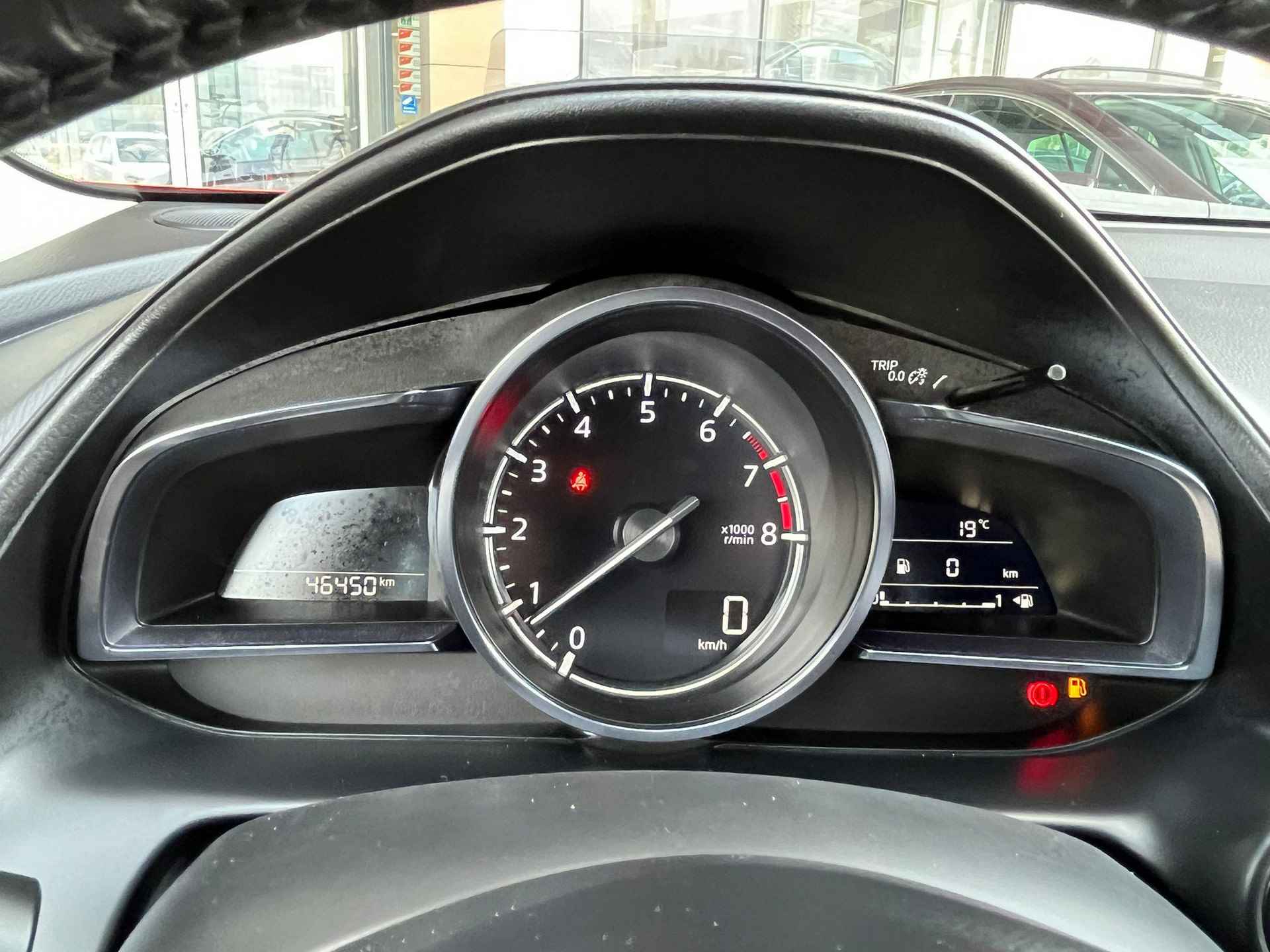 Mazda CX-3 2.0 SkyActiv-G 120 GT-M | Rijklaarprijs! | Navigatie | Cruise Control | Stof Leder | Stoel & Stuur-verwarming | Inclusief 36 mnd Garantie! | - 17/28