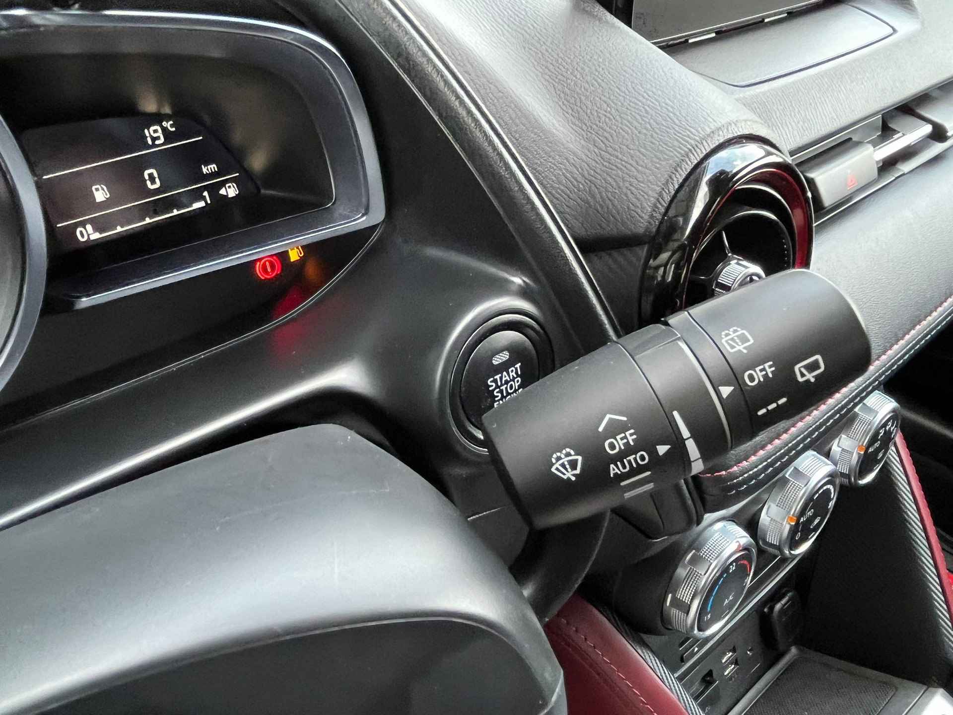Mazda CX-3 2.0 SkyActiv-G 120 GT-M | Rijklaarprijs! | Navigatie | Cruise Control | Stof Leder | Stoel & Stuur-verwarming | Inclusief 36 mnd Garantie! | - 20/28
