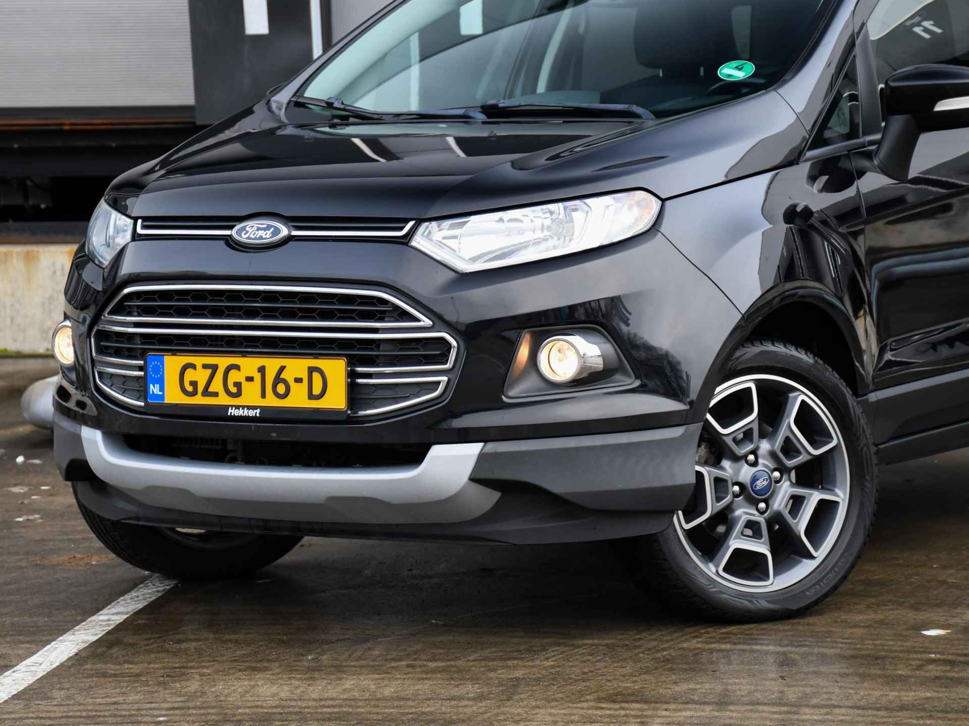 Ford EcoSport Titanium 1.0 EcoBoost 125pk WINTER PACK | NAVI | HALF-LEDER | PDC ACHTER | CRUISE.C | 17''LM - 2/33