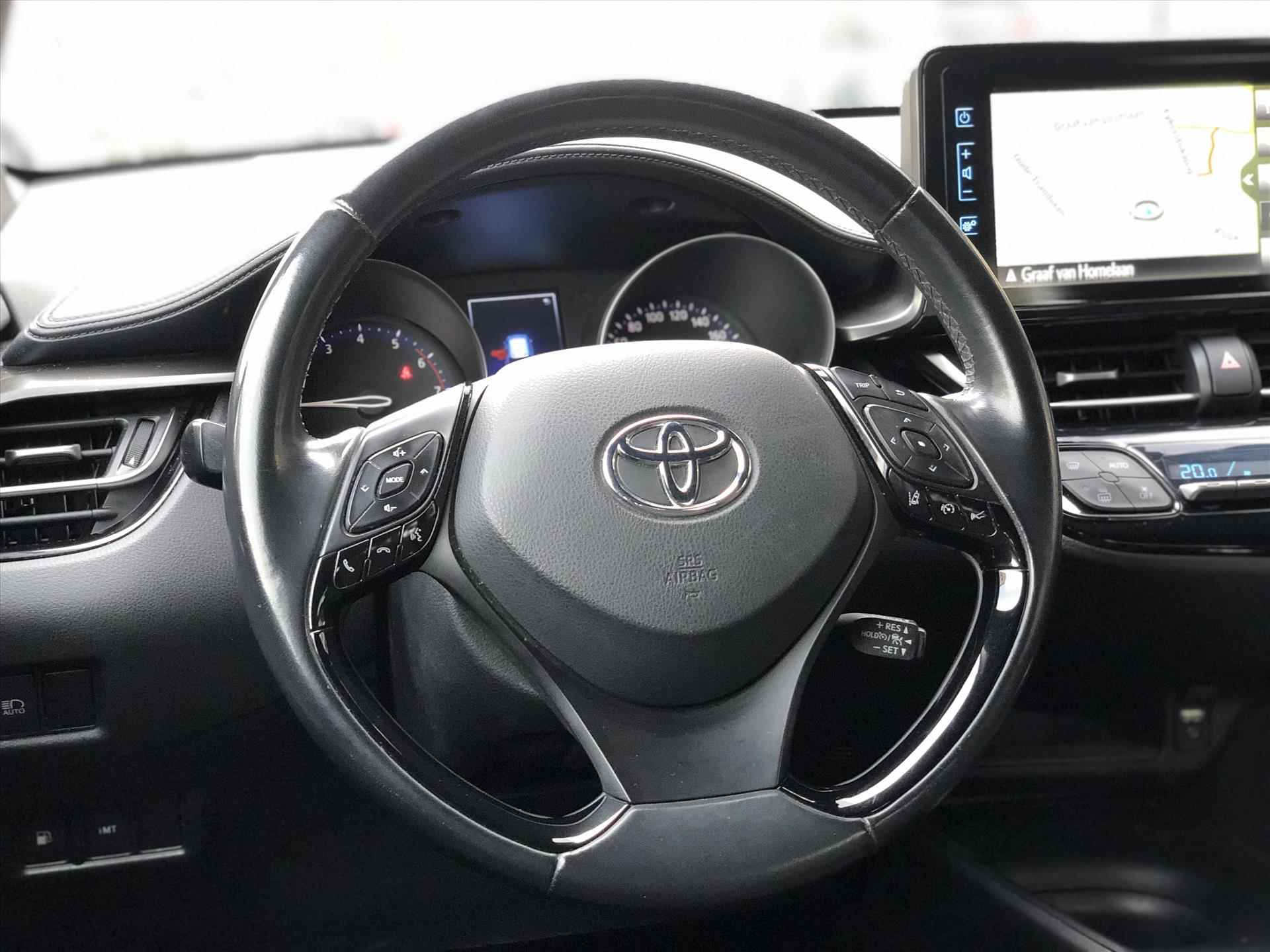 Toyota C-Hr 1.2 Turbo Dynamic | Navigatie, Parkeercamera, Lichtmetalen velgen, DAB+, Keyless, Licht + Regensensor - 15/32