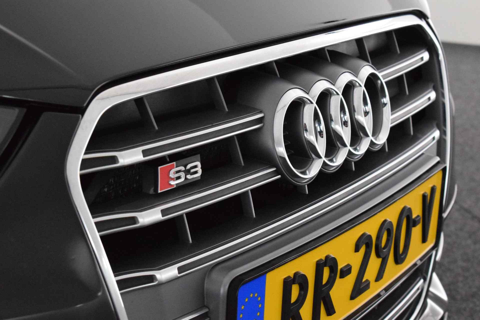 Audi S3 Sportback 2.0 TFSI 300pk quattro Pro Line Plus Keyless B&O Panoramadak Stoelverwarming Leder Navigatie - 50/51