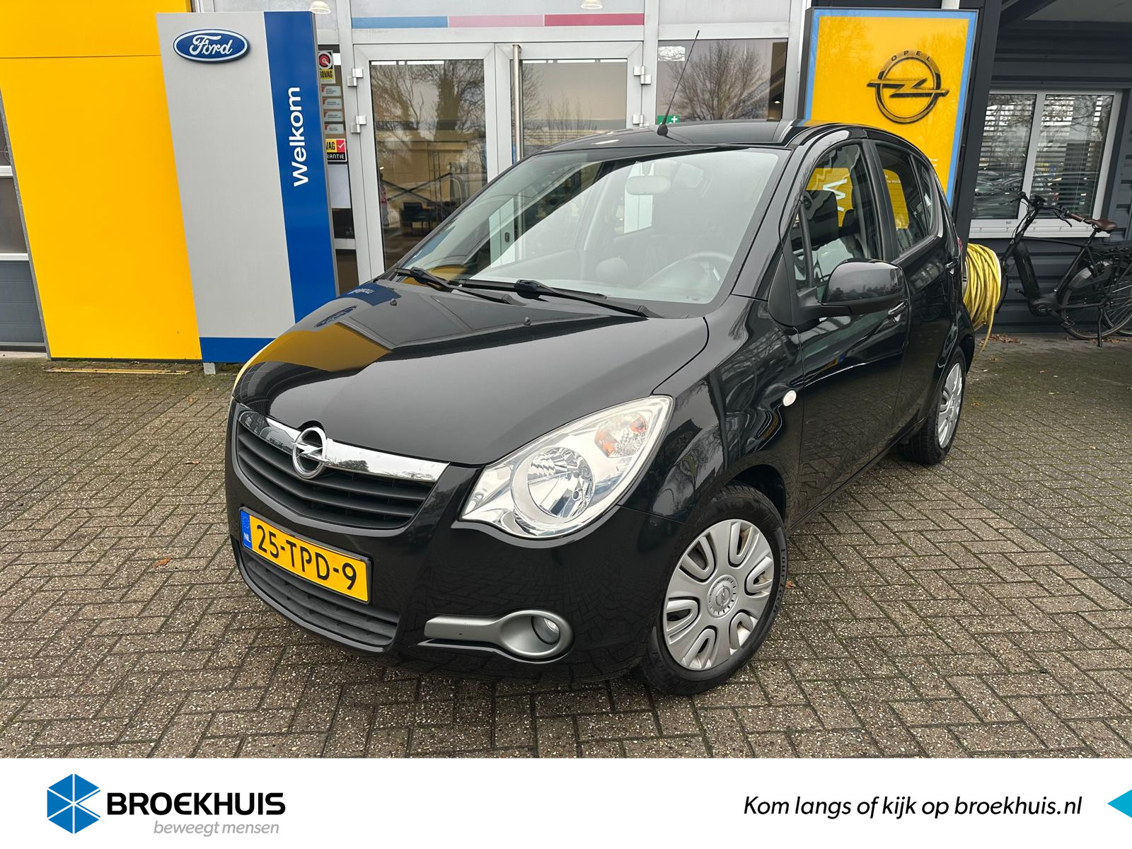 Opel Agila 1.2 95PK Edition | TREKHAAK| AIRCO| HOGE INSTAP| MISTLAMPEN| STOELEN IN HOOGTE VERSTELBAAR!