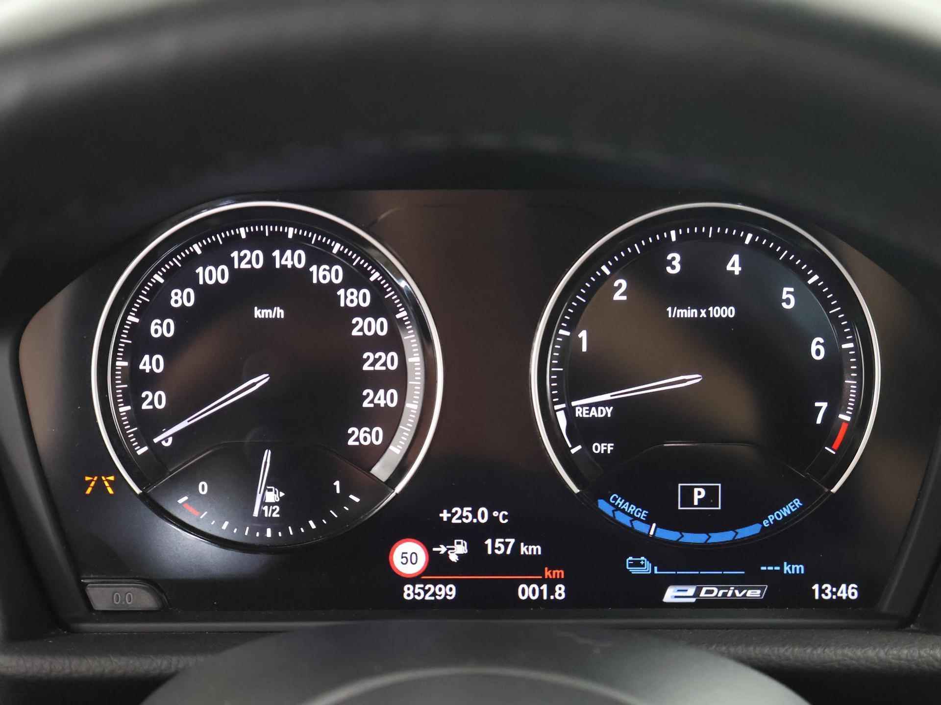 BMW 2-serie Active Tourer 225xe iPerformance High Executive M Sport | Panoramadak | Navigatie| Parkeercamera | Leder met Memory | Stoelverwarming | Head Up | Cruise Control Adaptief | Keyless | - 13/43