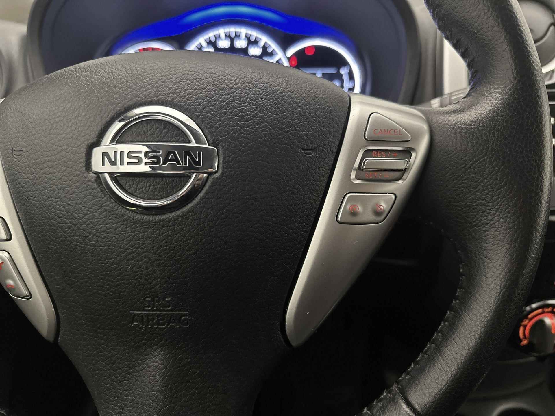 Nissan Note Acenta 98 pk | Parkeersensoren Voor en Achter | Airco | Cruise Control | Lederen Stuurwiel | Bluetooth | Radio CD Speler | Start/Stop Systeem | Trekhaak | Centrale Deurvergrendeling met Afstandsbediening | - 19/35