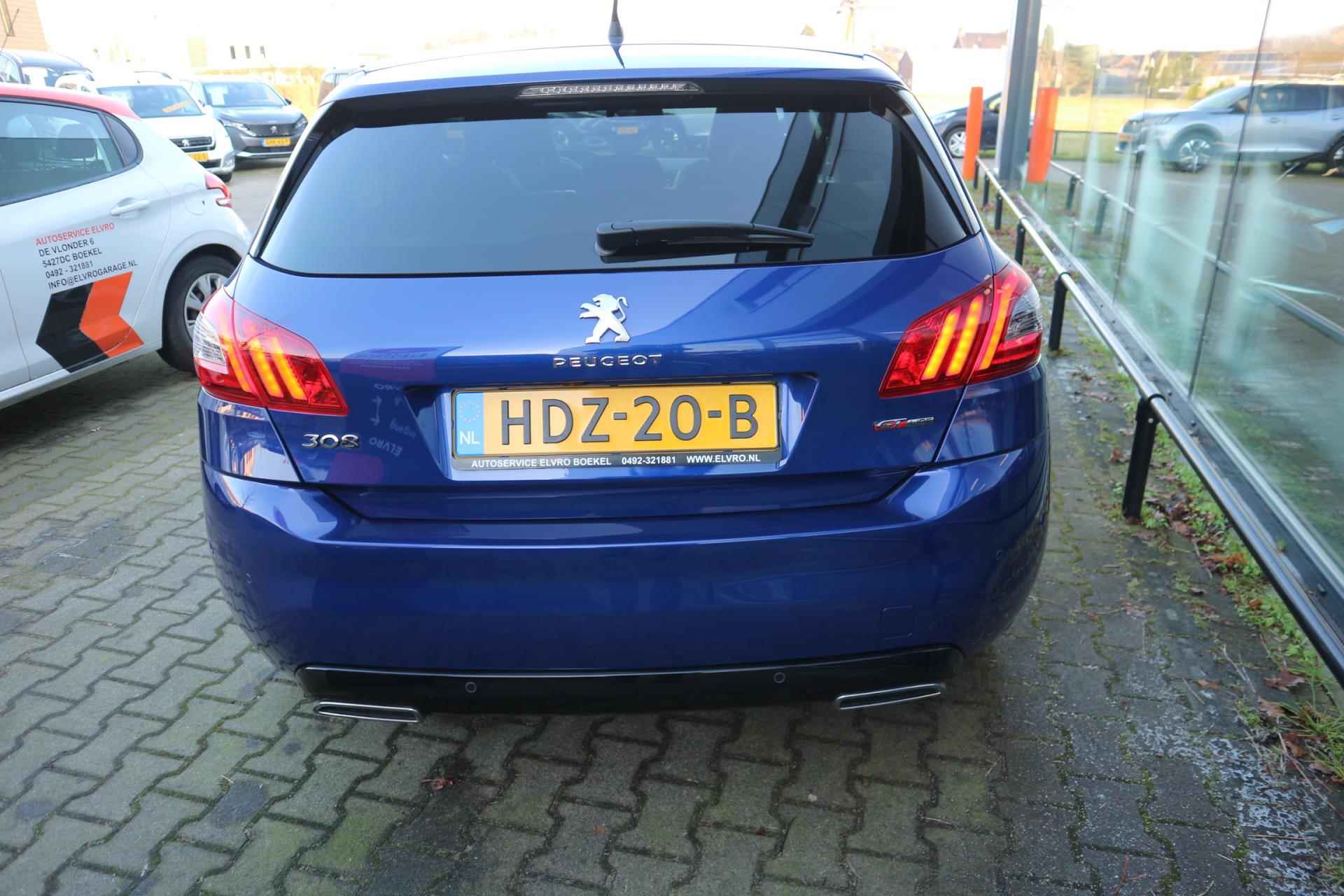 Peugeot 308 1.2 PureTech GT-Line AUTOMAAT NAVI CAMERA LEDER PANORAMA MASSAGE RIJKLAARPRIJS!! - 5/40