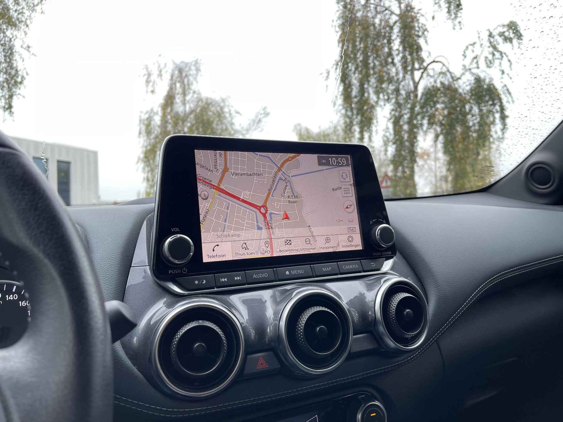 Nissan Juke 1.0 DIG-T N-Connecta | Trekhaak | Navigatie | Camera | 19'' Velgen | Apple Carplay/Android Auto | Keyless Entry | LED Koplampen | Rijklaarprijs! - 16/27