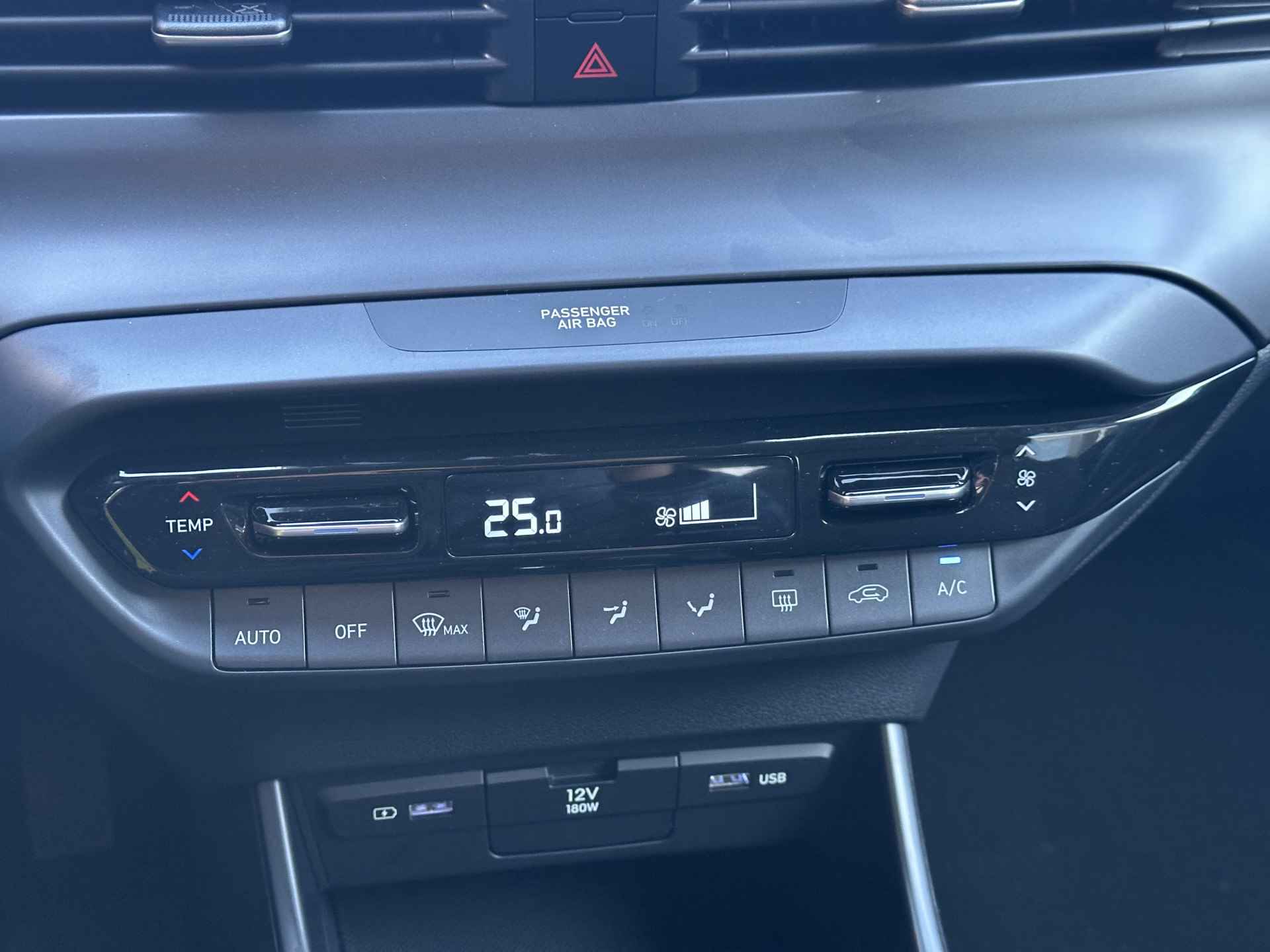 Hyundai i20 1.0 T-GDI Premium Airco met elektronische regeling/Stoel en stuurverwarming. - 30/40