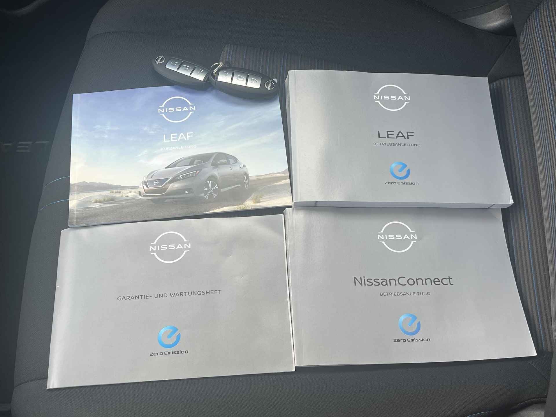 Nissan LEAF e+ N-Connecta 59 kWh 62kWh Automaat / Accu SoH 97,55 % / LED Koplampen / Winterpakket / Navigatie / Rondom zicht camera 360° / Apple Carplay Android / - 7/48