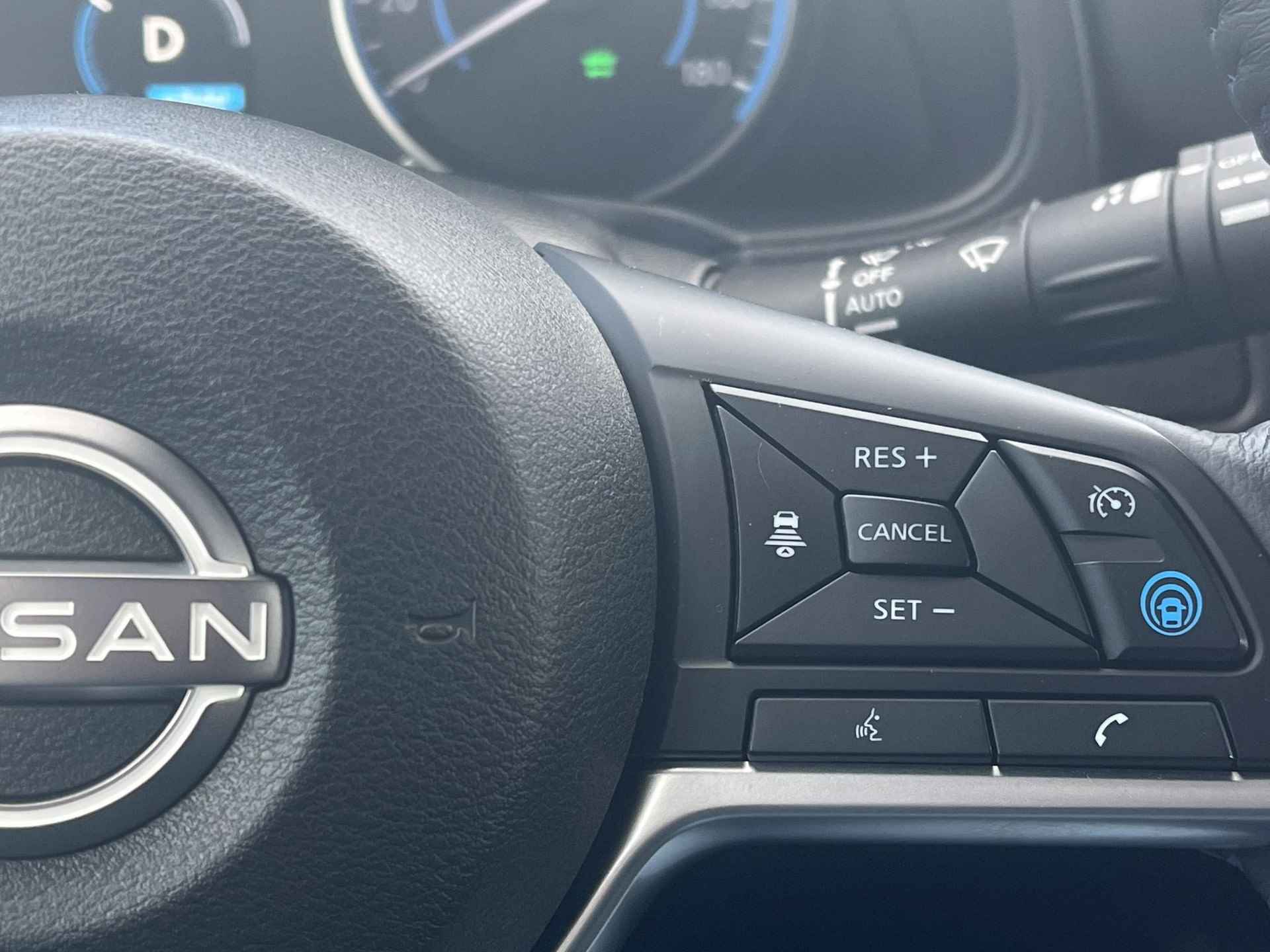 Nissan LEAF e+ N-Connecta 59 kWh 62kWh Automaat / Accu SoH 97,55 % / LED Koplampen / Winterpakket / Navigatie / Rondom zicht camera 360° / Apple Carplay Android / - 13/48